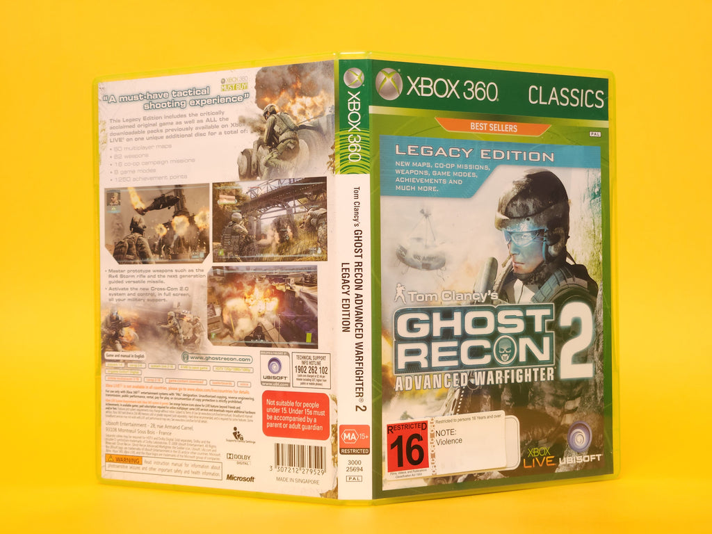 Tom Clancy's Ghost Recon: Advanced Warfighter 2 (Legacy Edition) – 2007 Xbox 360 Classics