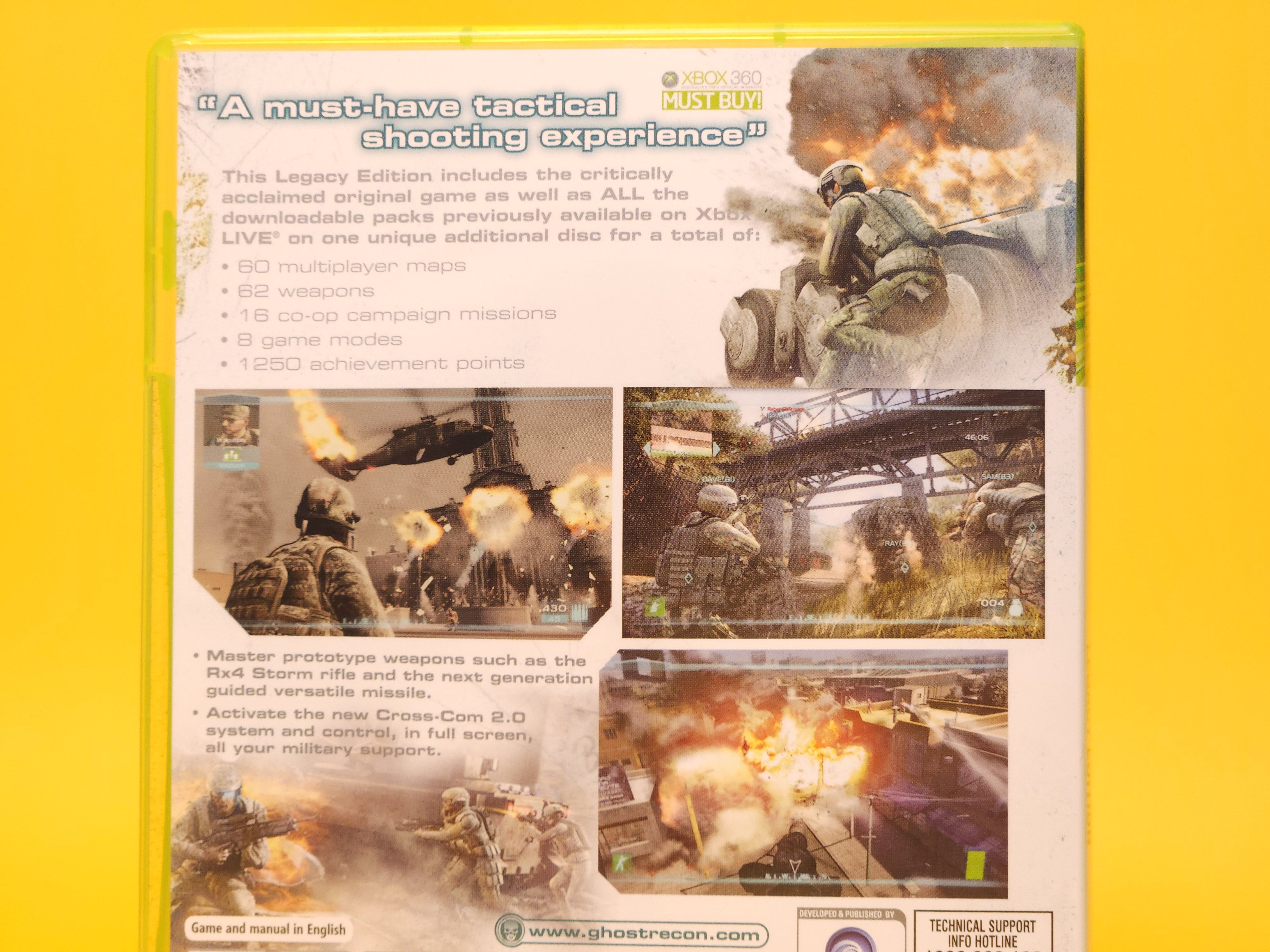 Tom Clancy's Ghost Recon: Advanced Warfighter 2 (Legacy Edition) – 2007 Xbox 360 Classics