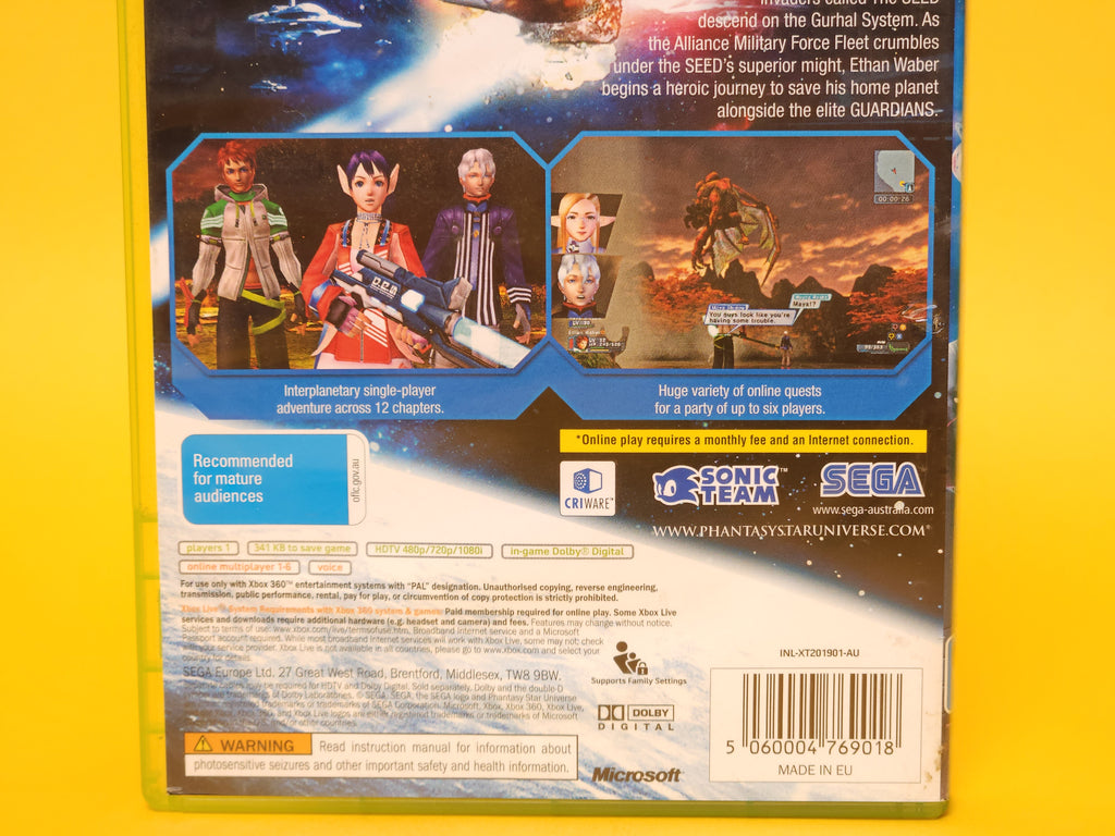 Phantasy Star Universe – 2006 Xbox 360