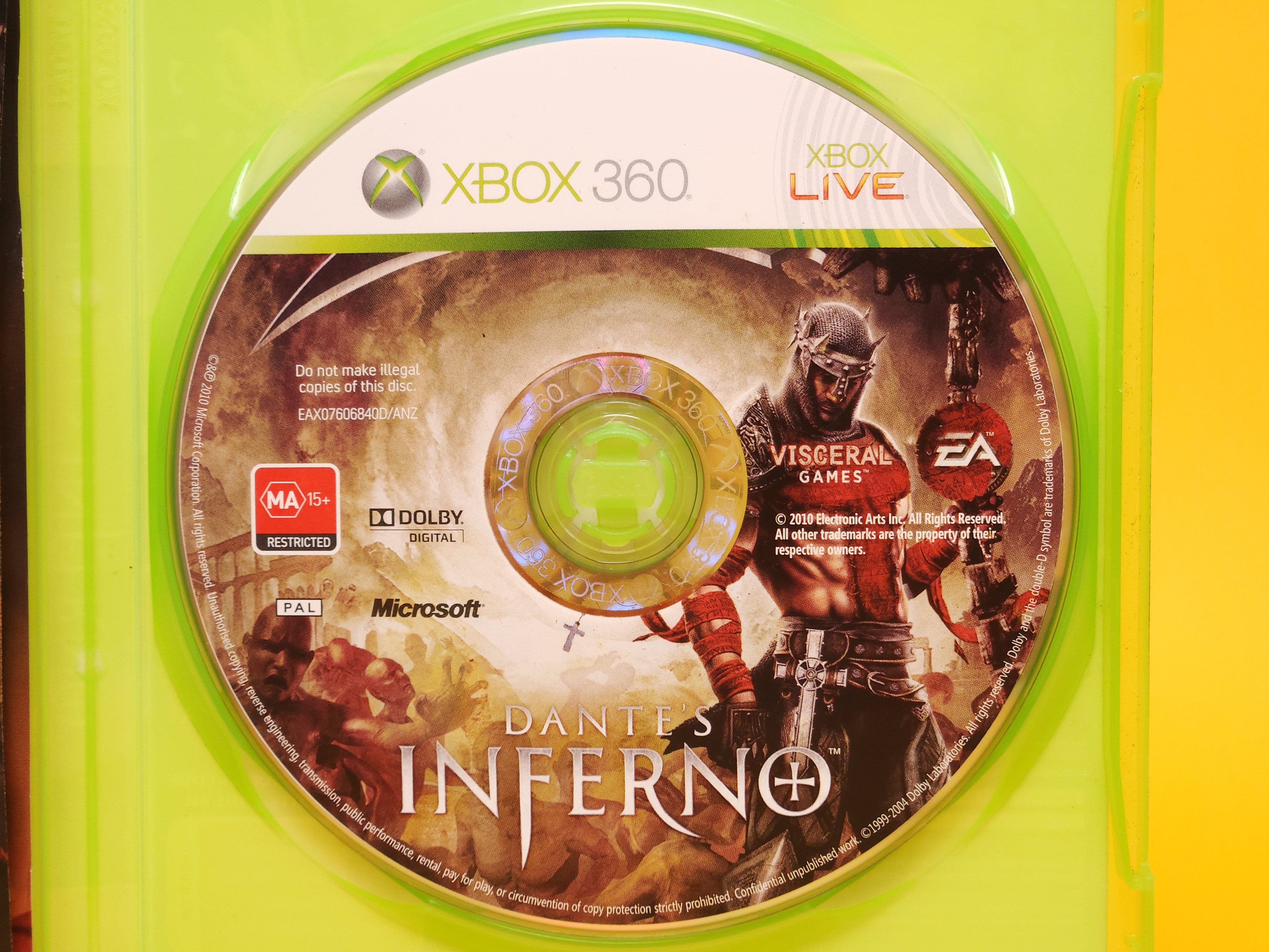 Dante's Inferno – 2010 Xbox 360