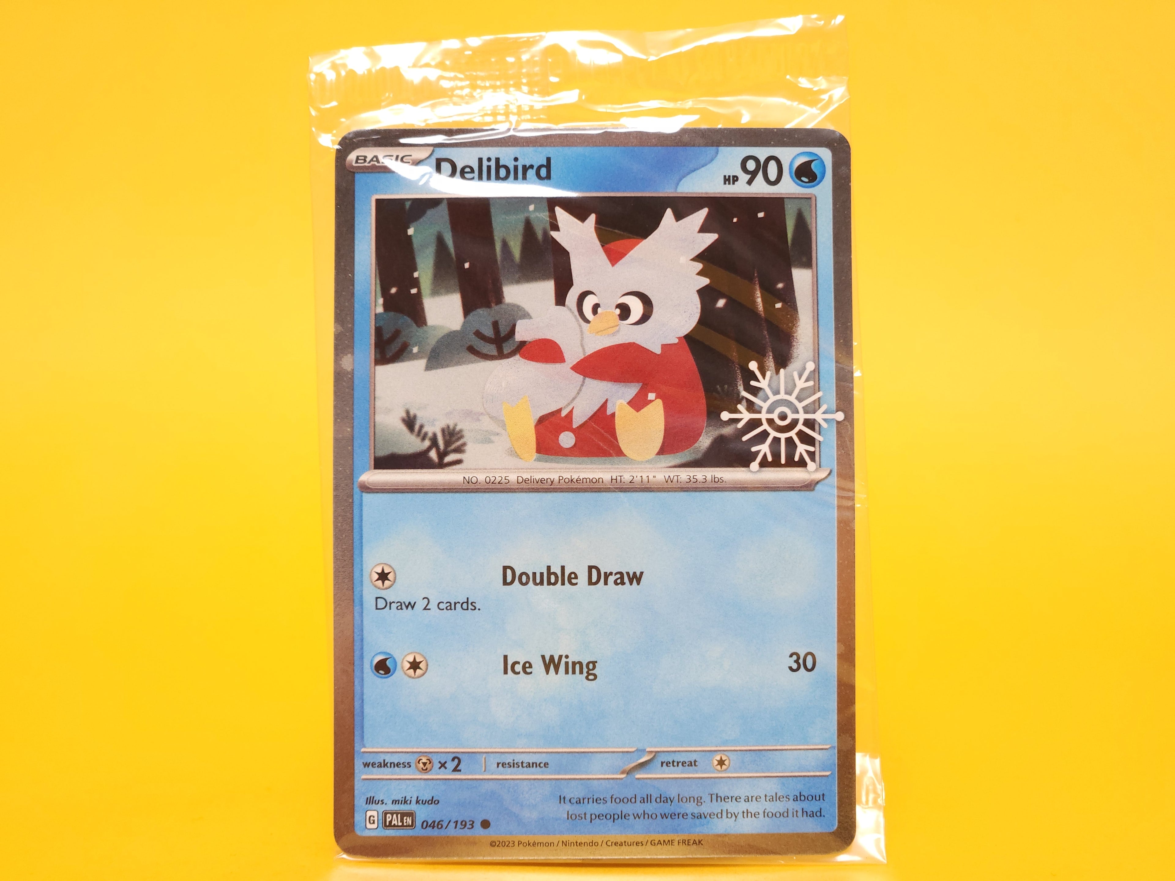 Delibird (Holiday Calendar): 046/193 – 2025 Pokémon Common Holofoil