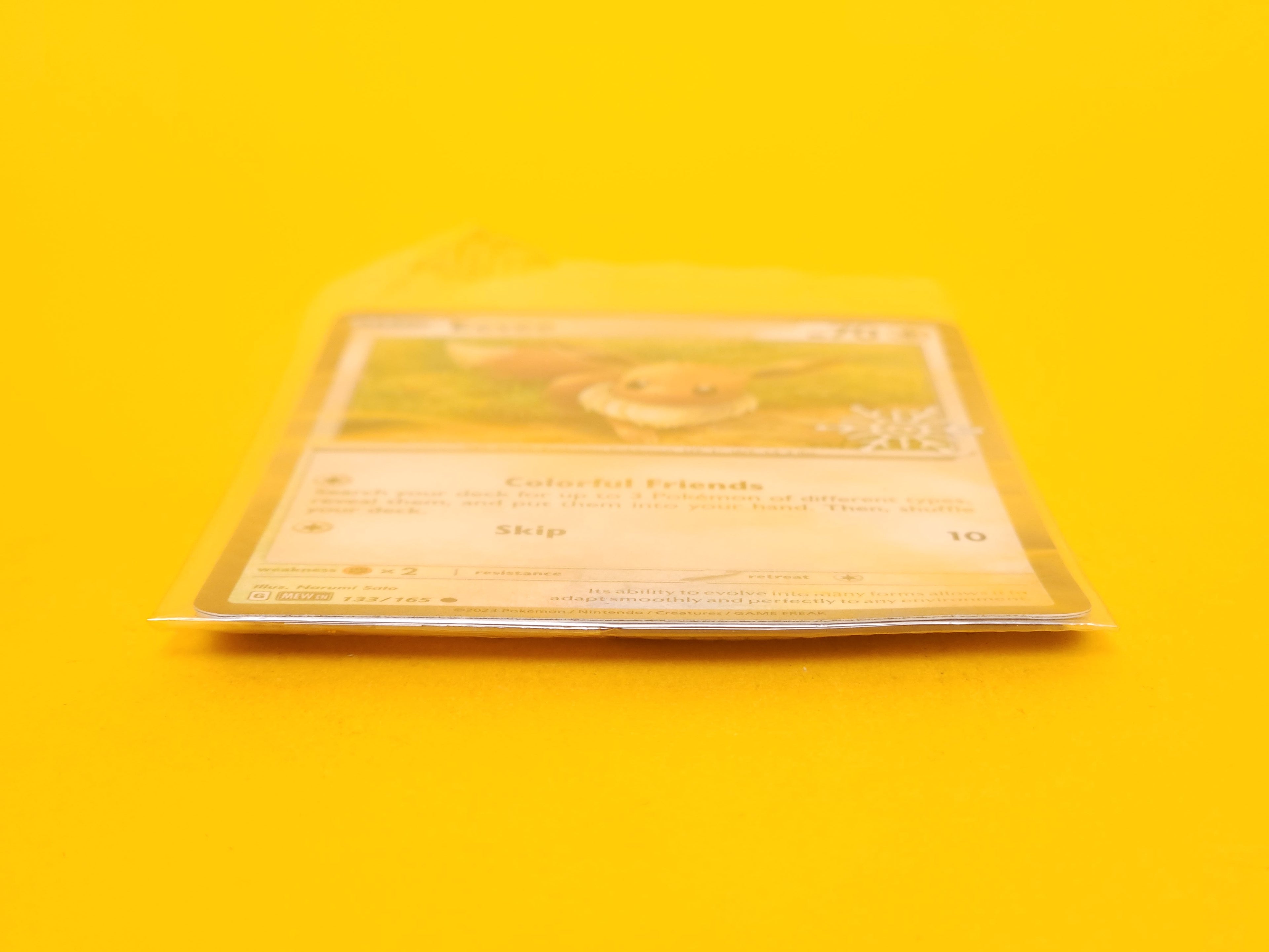Eevee (Holiday Calendar): 133/165 – 2025 Pokémon Common Holofoil