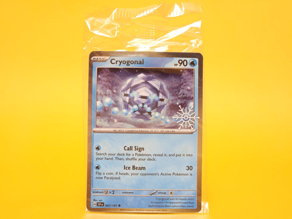 Cryogonal (Holiday Calendar): 047/191 – 2025 Pokémon Common Holofoil