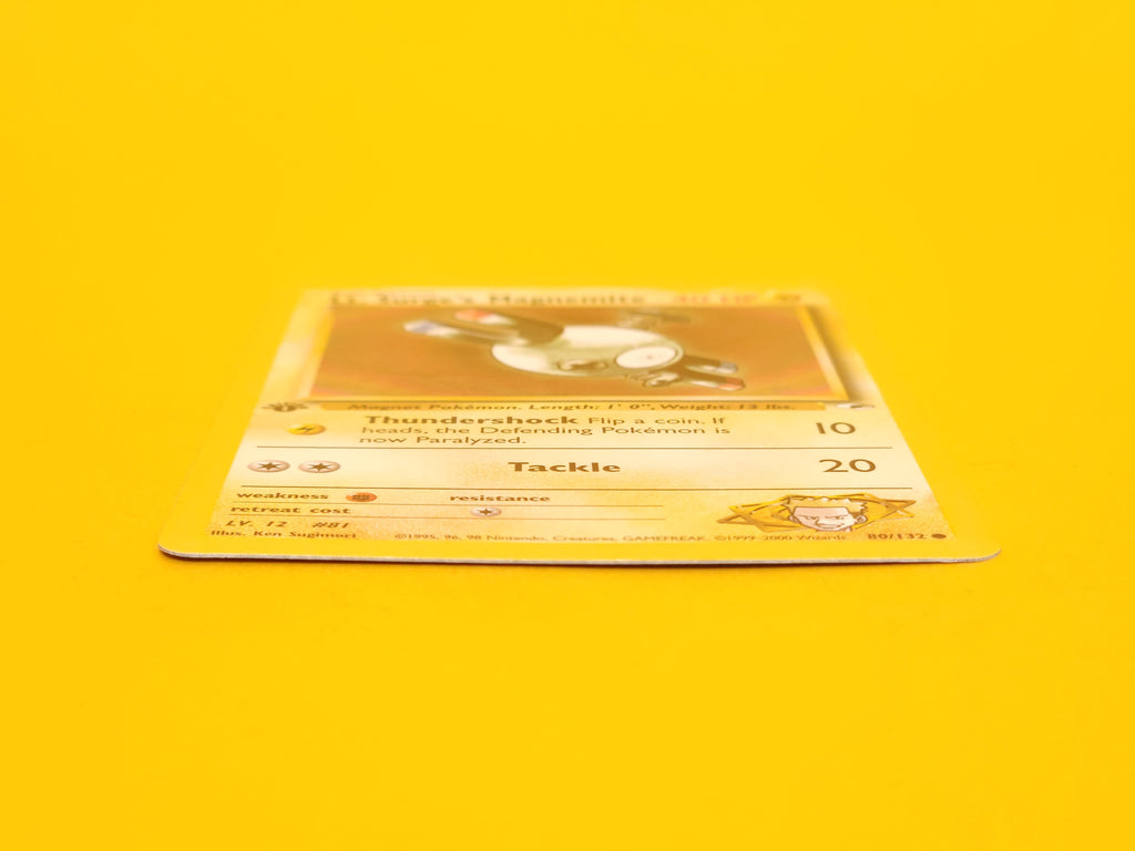 Lt. Surge's Magnemite: 80/132 – 2000 Pokémon Common 1st Edition