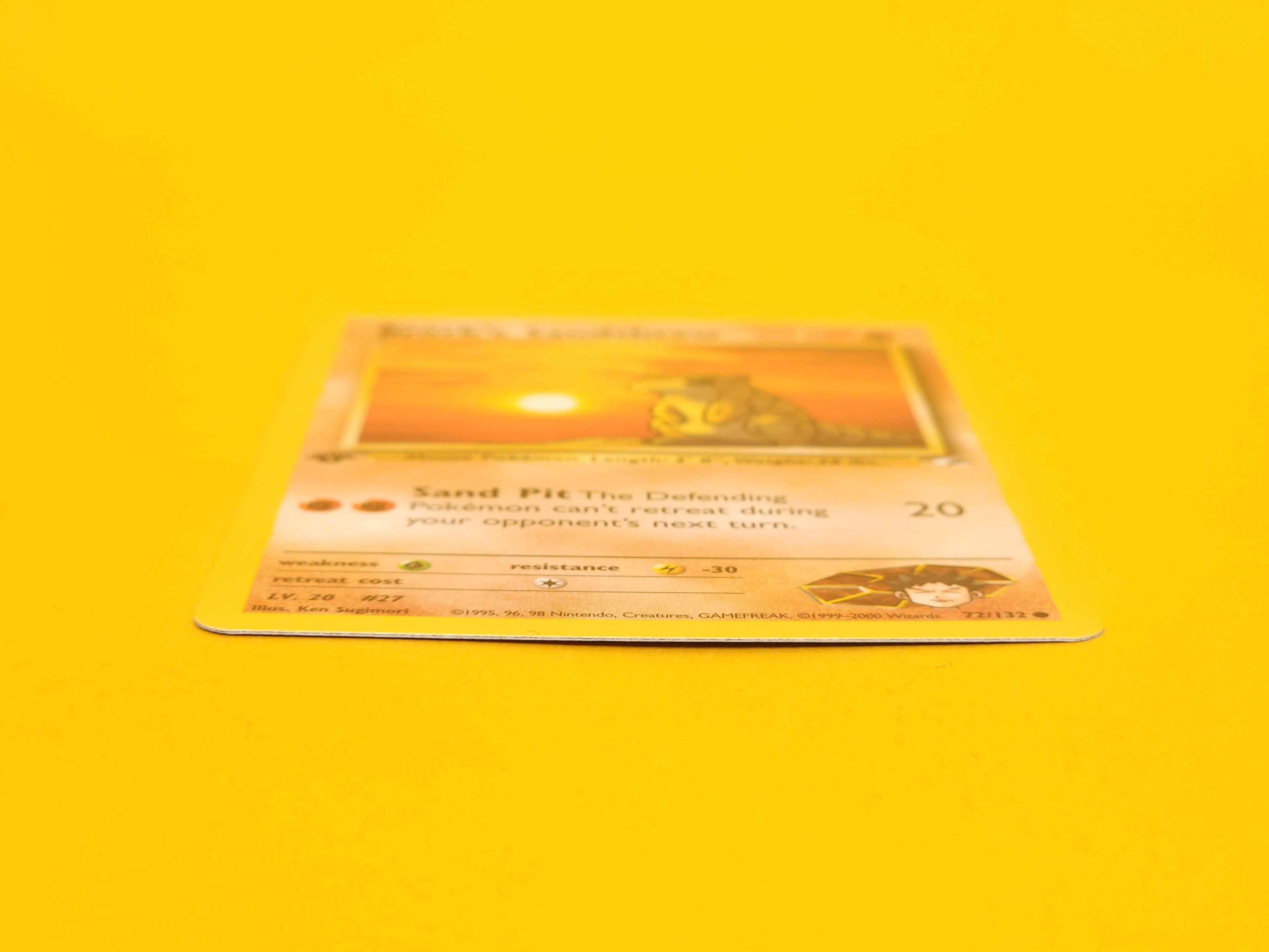 Brock's Sandshrew: 72/132 – 2000 Pokémon Common 1st Edition