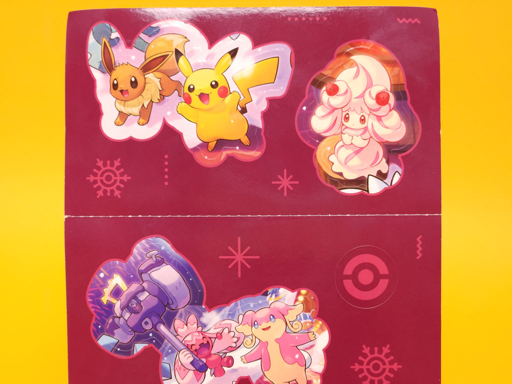 Sticker Sheet #2 (Holiday Calendar) – 2025 Pokémon