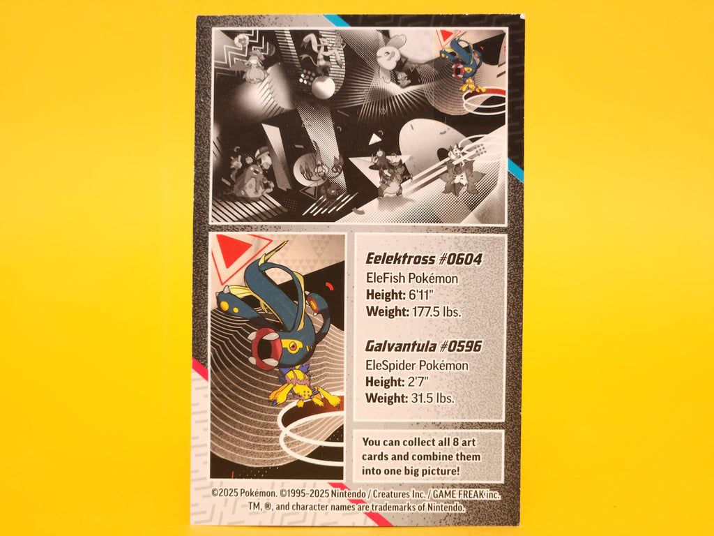 Elektross & Galvantula – 2025 Pokémon Unova Mini Tin