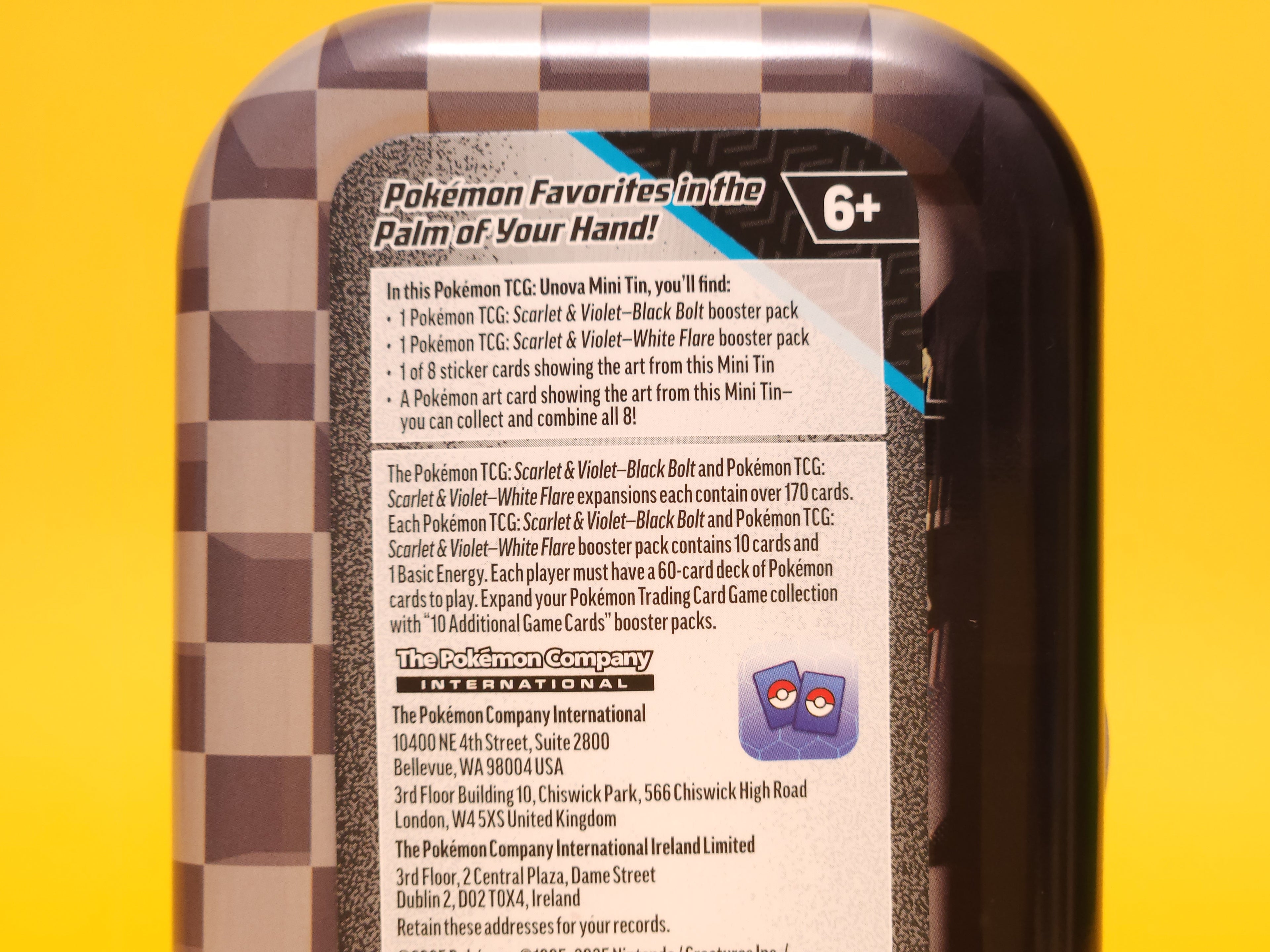 Elektross & Galvantula – 2025 Pokémon Unova Mini Tin