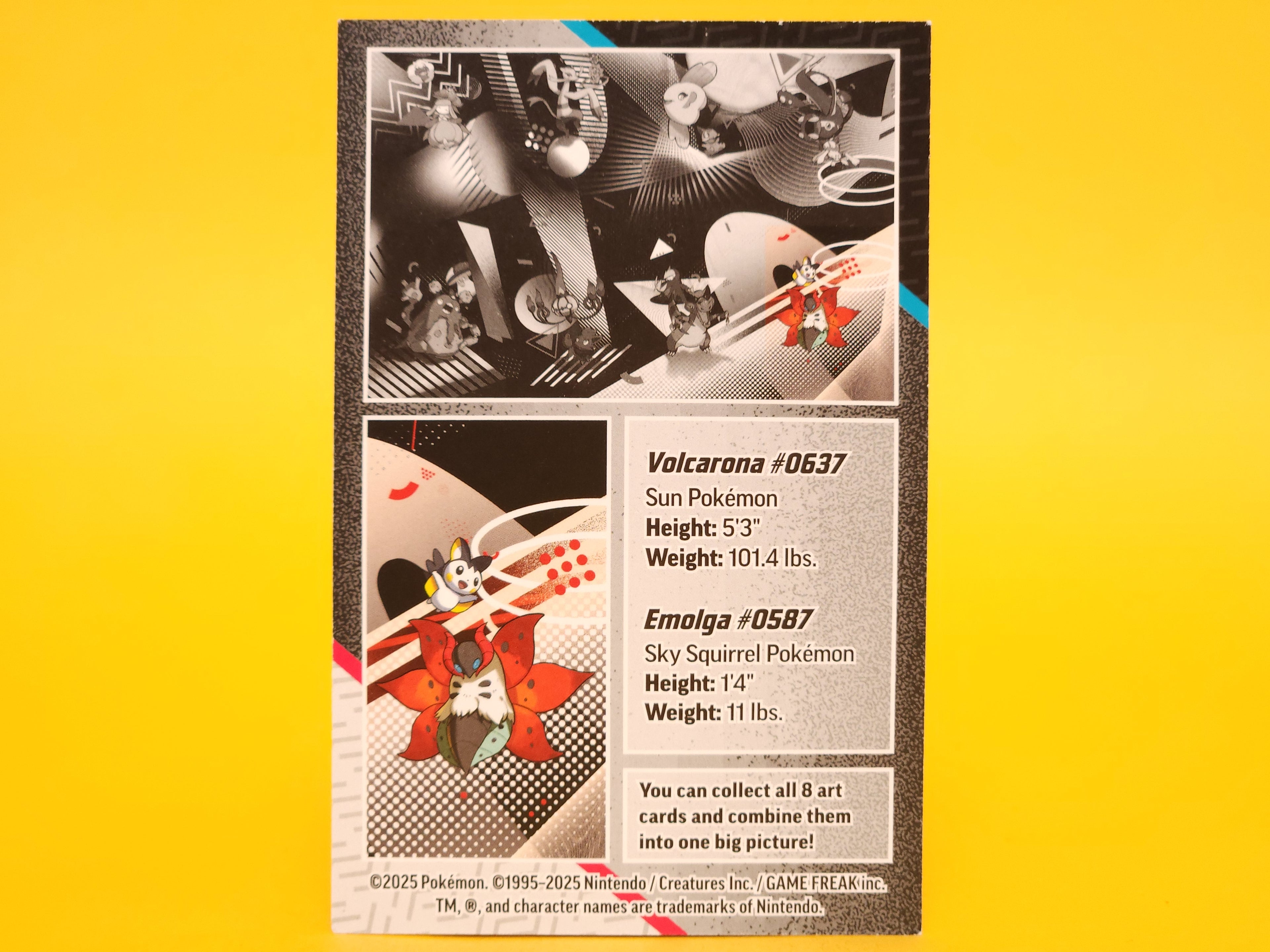 Volcarona & Emolga – 2025 Pokémon Unova Mini Tin