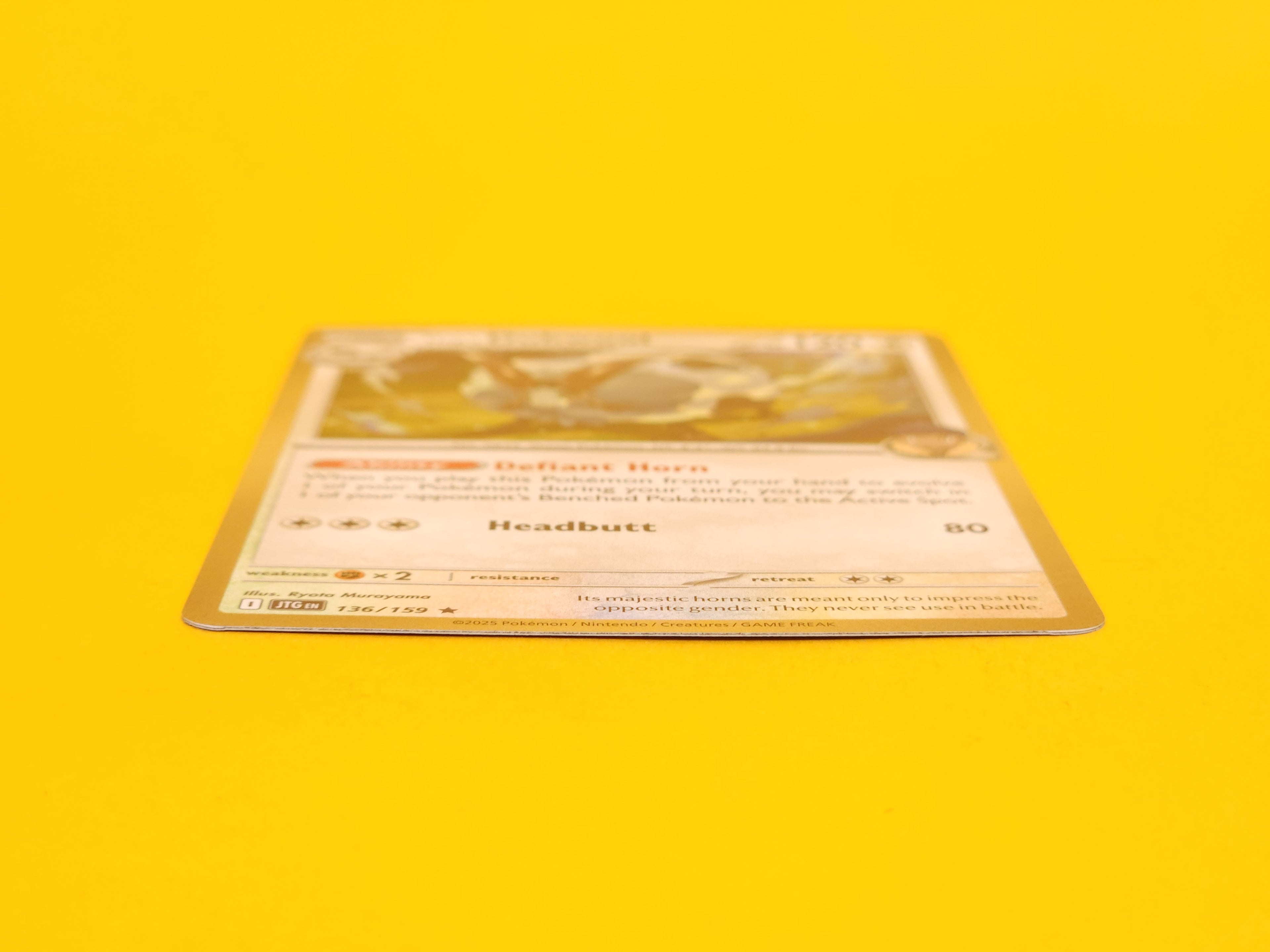 Hop’s Dubwool: 136/159 – 2025 Pokémon Rare Holofoil