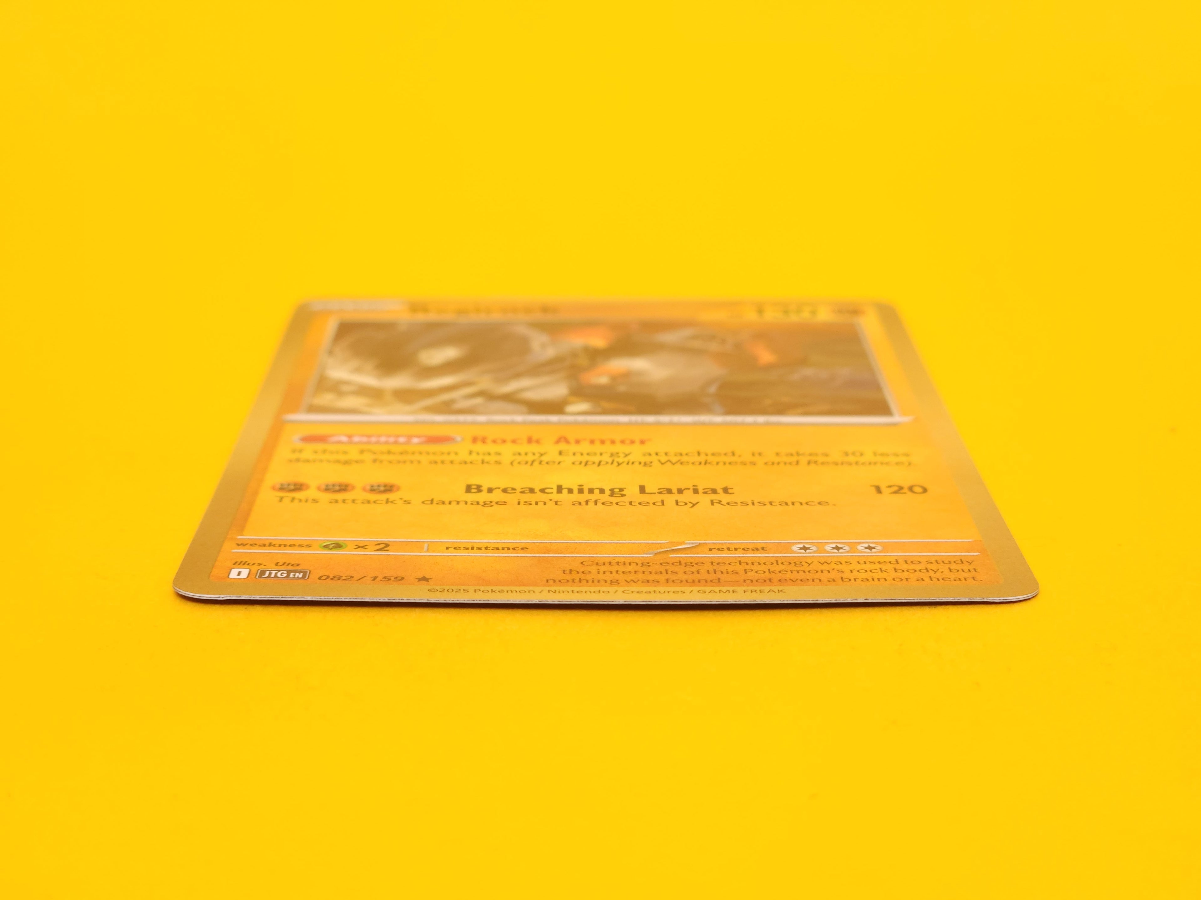 Regirock: 082/159 – 2025 Pokémon Rare Holofoil