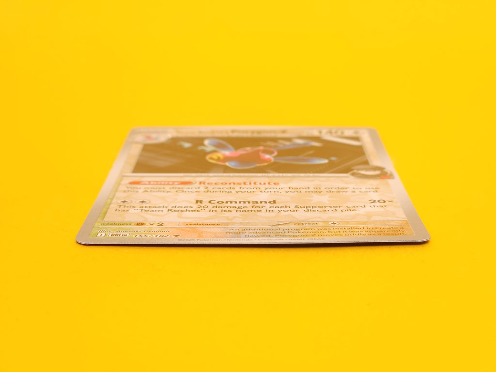 Team Rocket’s Porygon-Z: 155/182– 2025 Pokémon Uncommon Reverse Holofoil