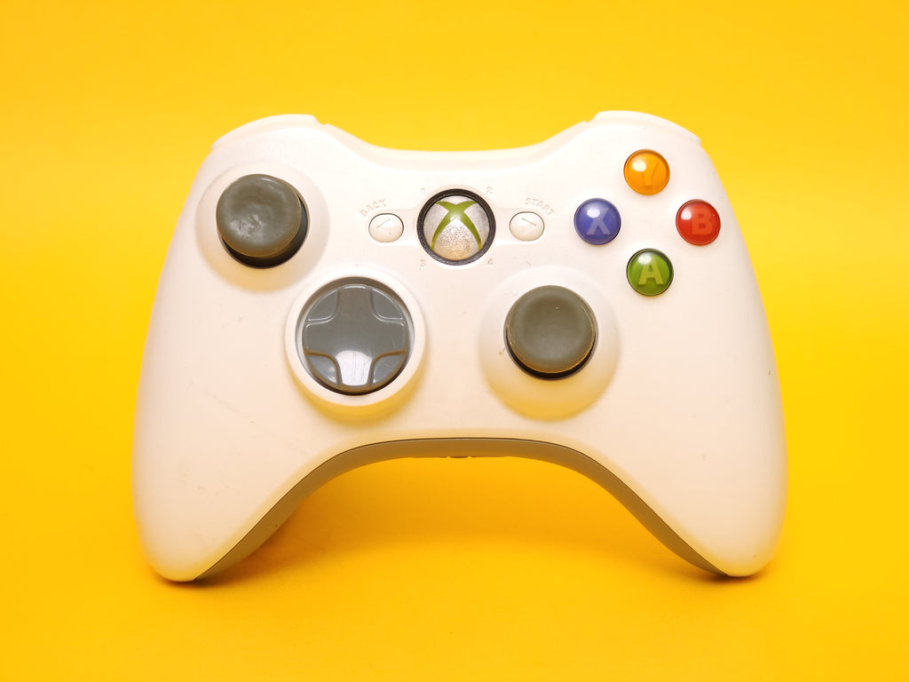 Matte White Xbox 360 Console + Controller & Cables