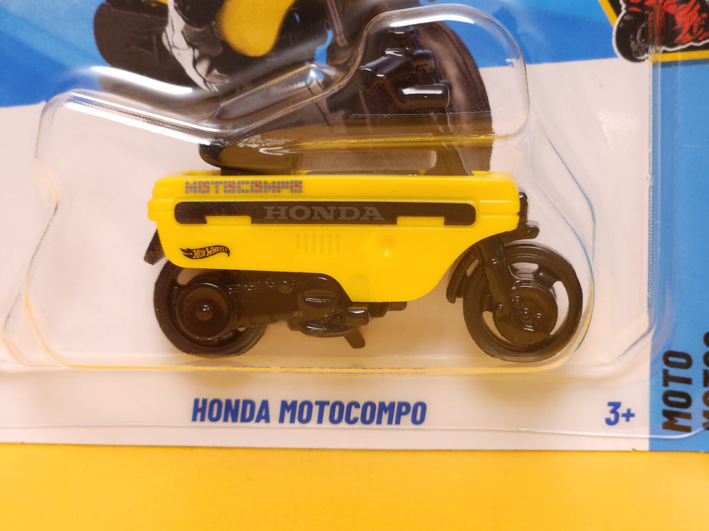 Honda Motocompo: Daisy Yellow – 2025 Mattel Hot Wheels Basic 1st Edition