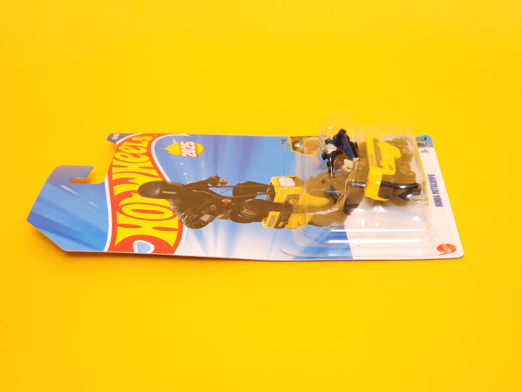 Honda Motocompo: Daisy Yellow – 2025 Mattel Hot Wheels Basic 1st Edition