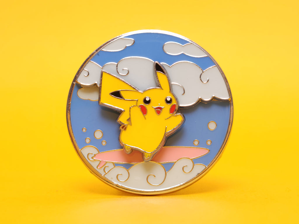 Flying & Surfing Pikachu – 2021 Pokémon Enamel Pin