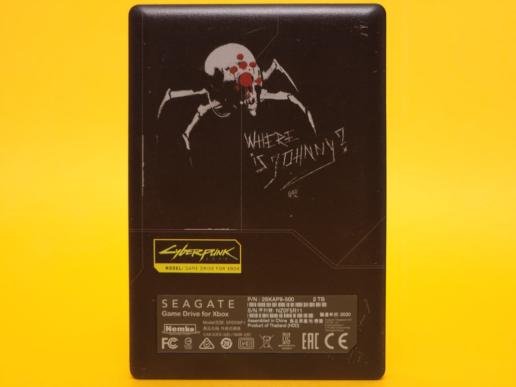 2TB Game Drive (Cyberpunk 2077) – Seagate Xbox One / Series S / X