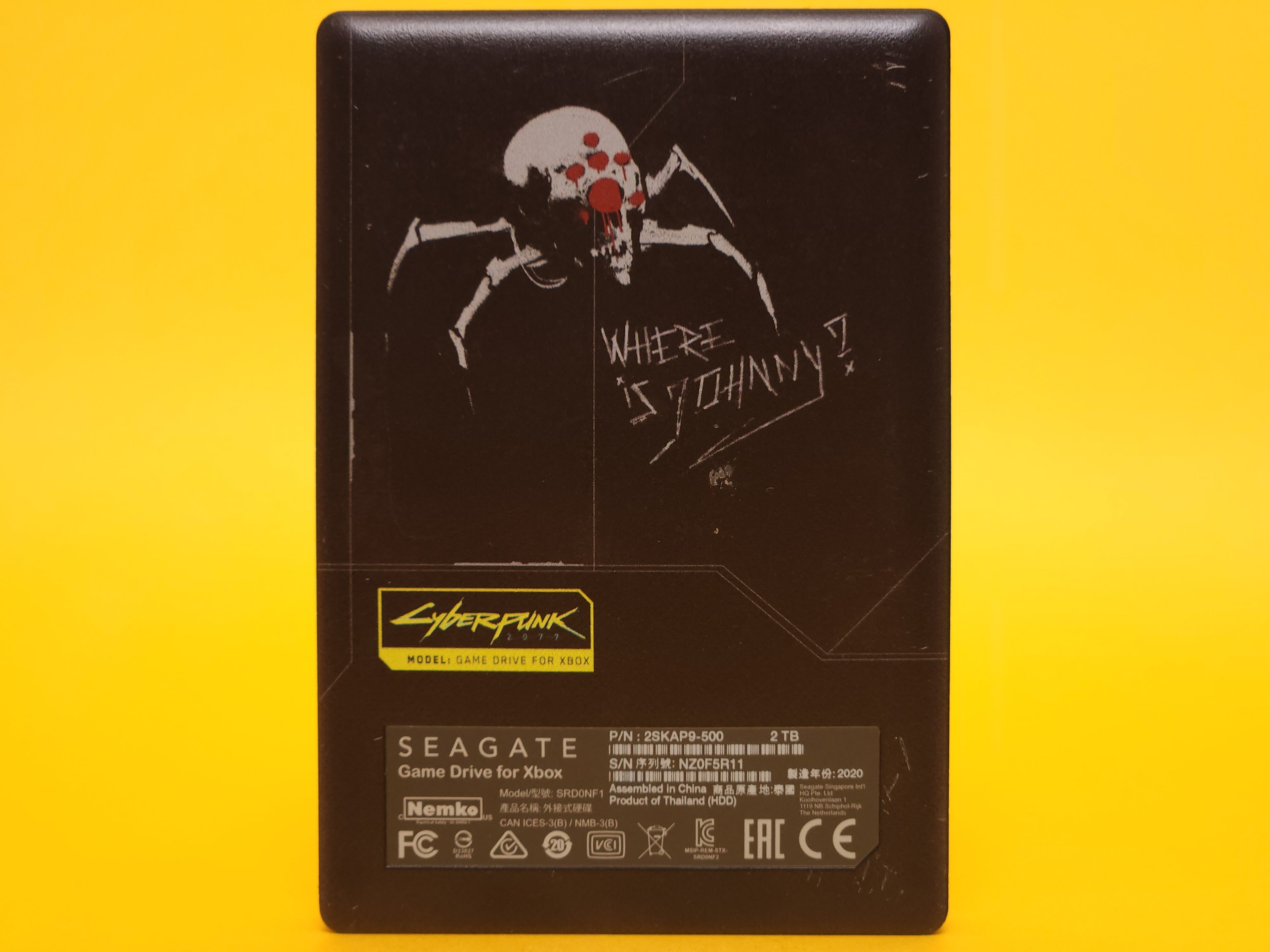 2TB Game Drive (Cyberpunk 2077) – Seagate Xbox One / Series S / X