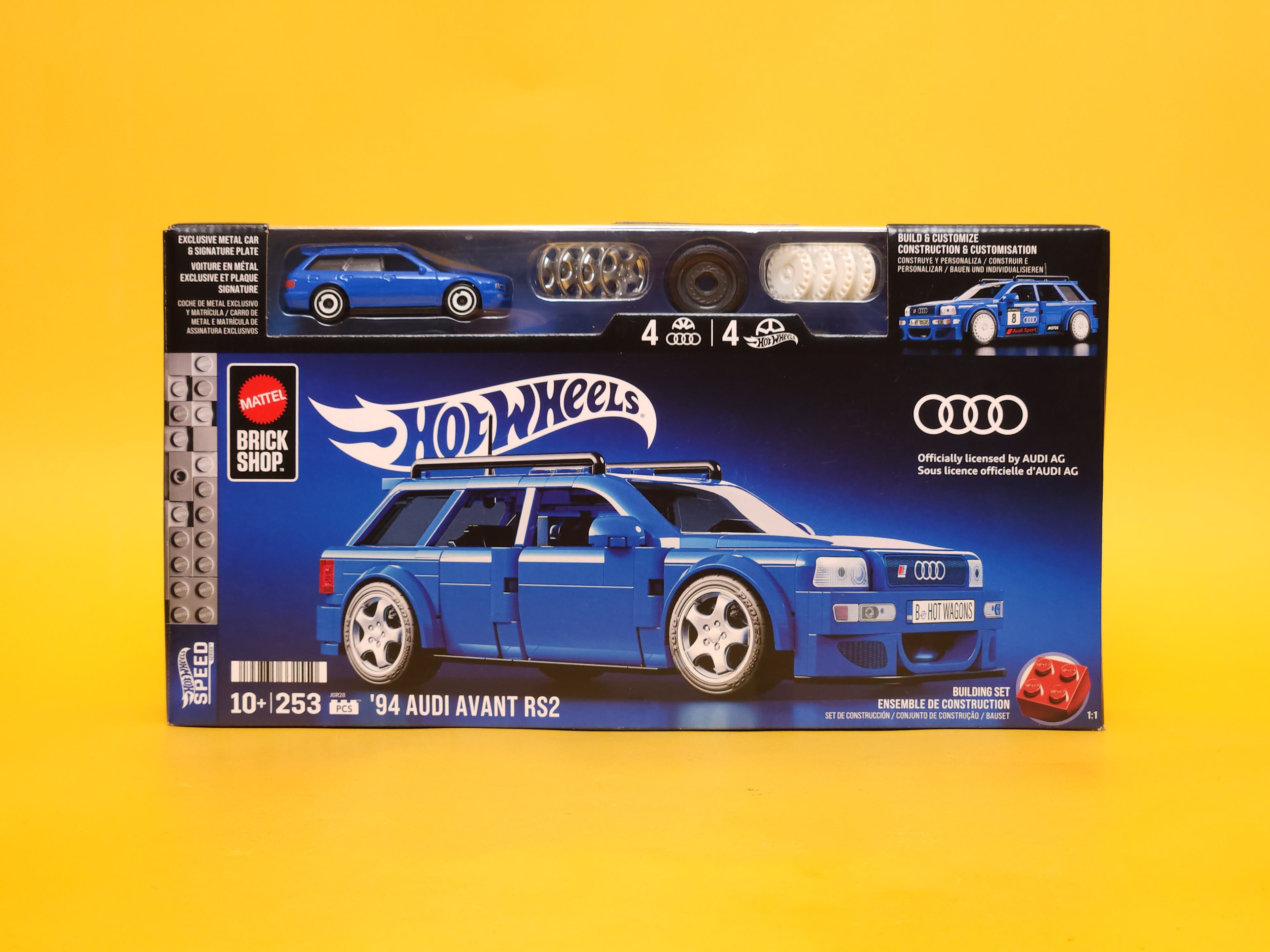 '94 Audi Avant RS2: Nogaro Blue – 2025 Mattel Brick Shop Hot Wheels