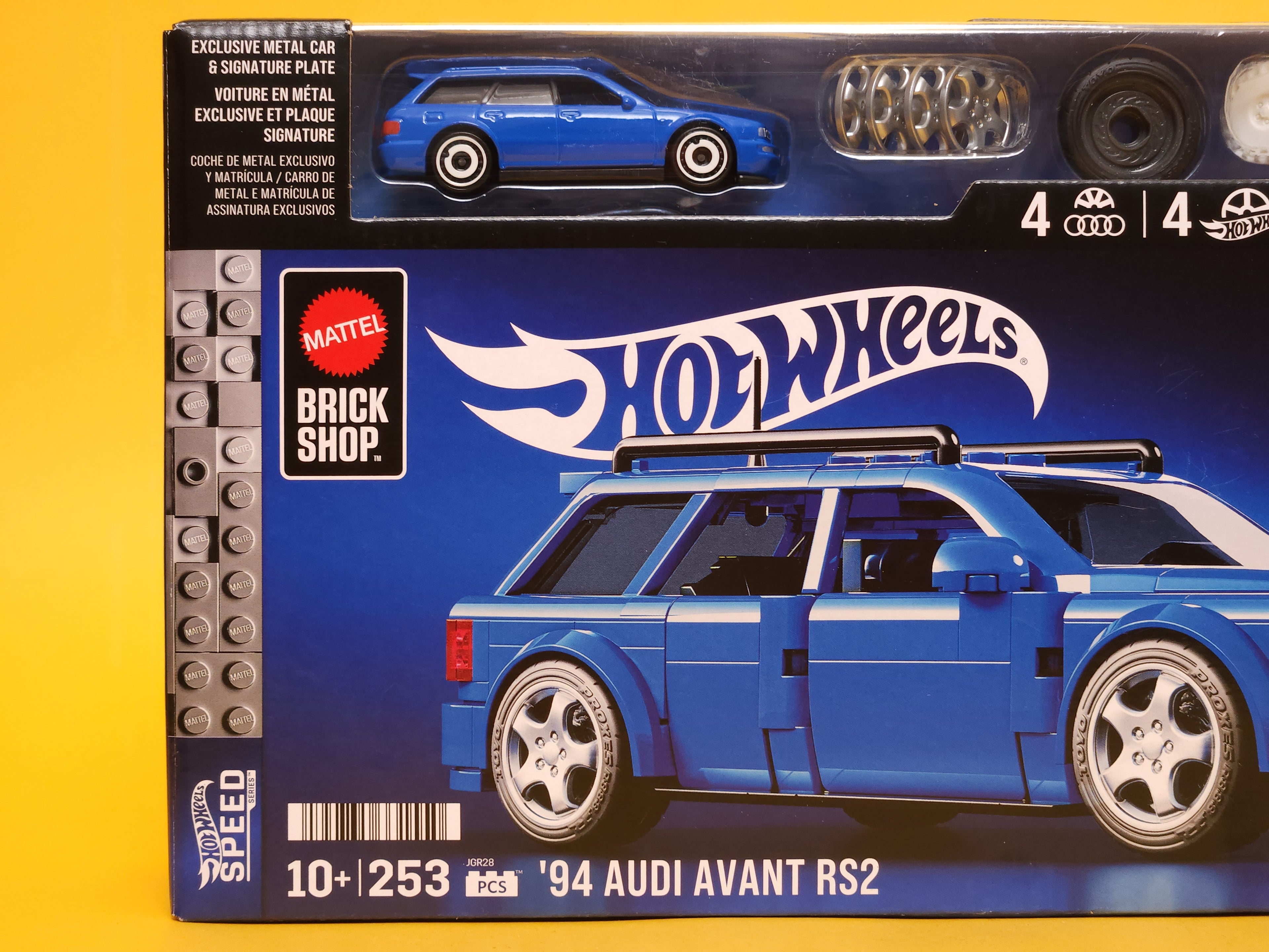 '94 Audi Avant RS2: Nogaro Blue – 2025 Mattel Brick Shop Hot Wheels