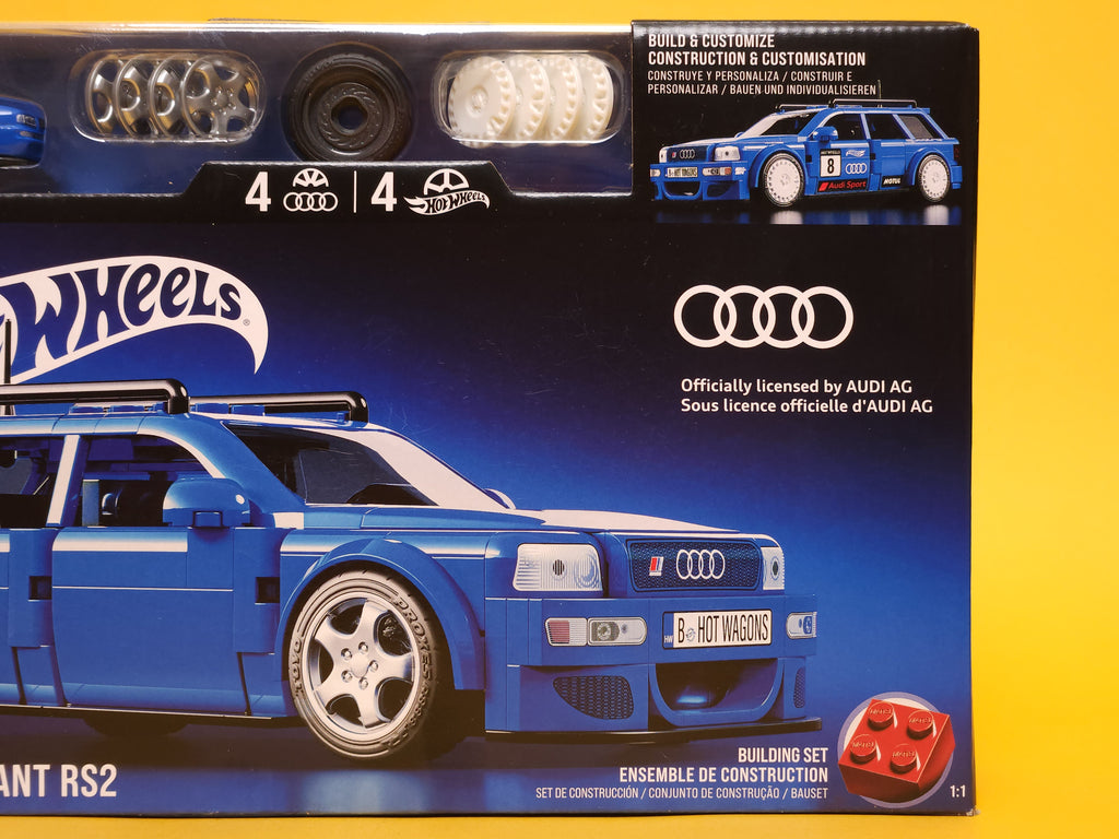 '94 Audi Avant RS2: Nogaro Blue – 2025 Mattel Brick Shop Hot Wheels
