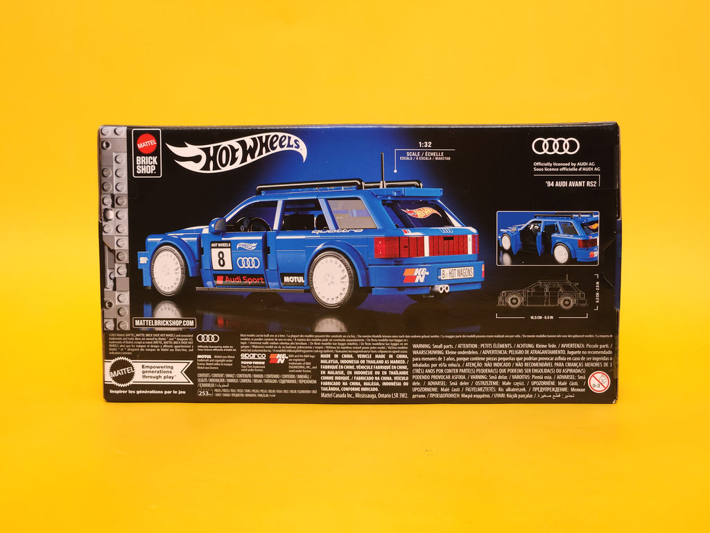 '94 Audi Avant RS2: Nogaro Blue – 2025 Mattel Brick Shop Hot Wheels