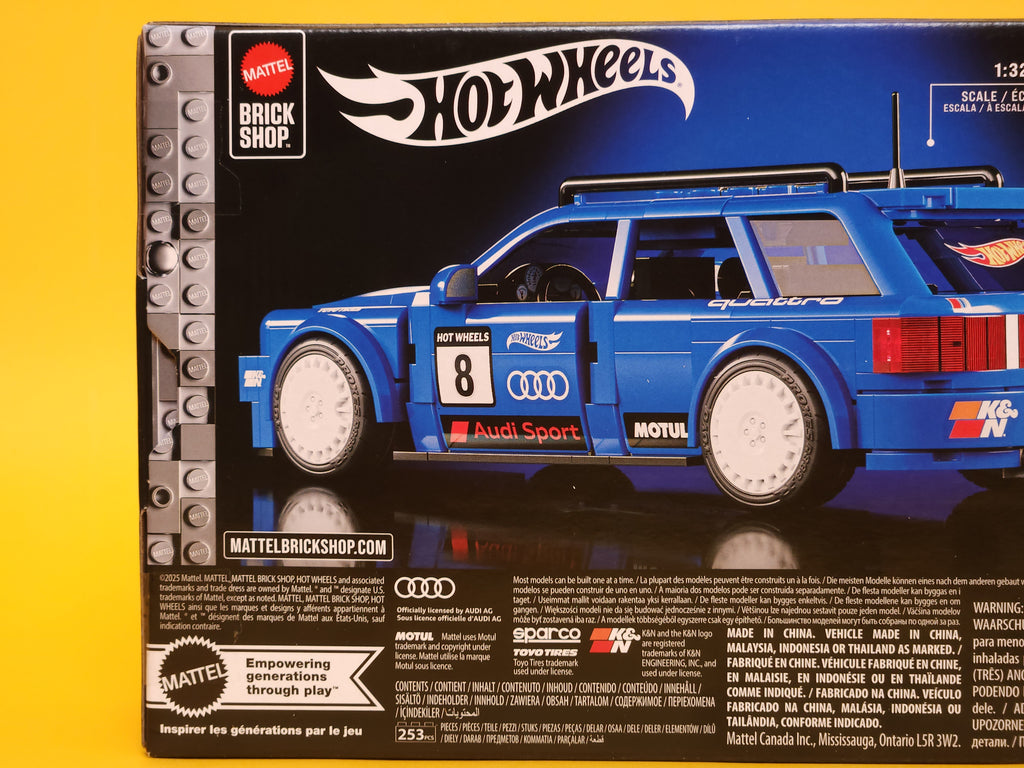 '94 Audi Avant RS2: Nogaro Blue – 2025 Mattel Brick Shop Hot Wheels
