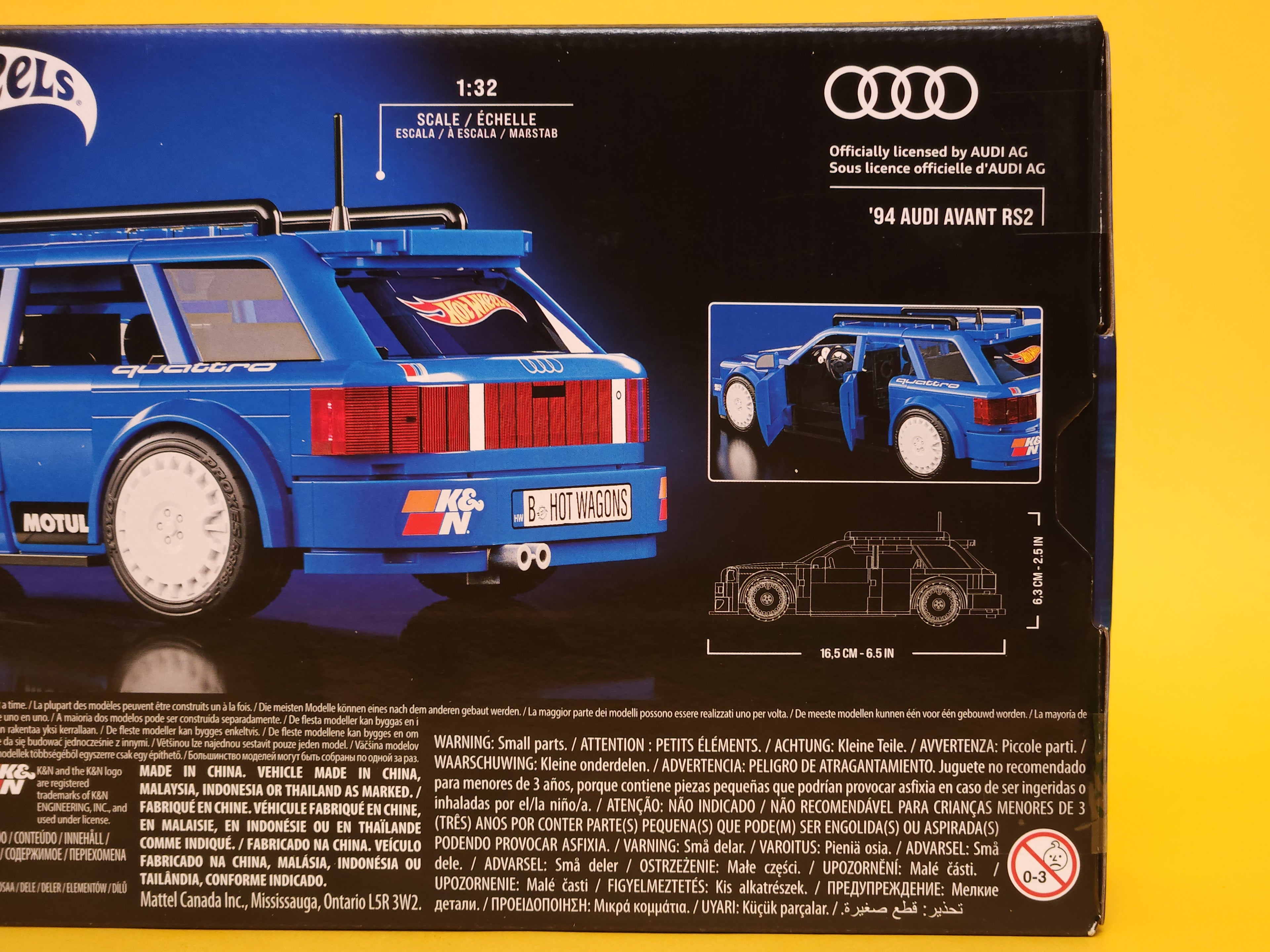 '94 Audi Avant RS2: Nogaro Blue – 2025 Mattel Brick Shop Hot Wheels