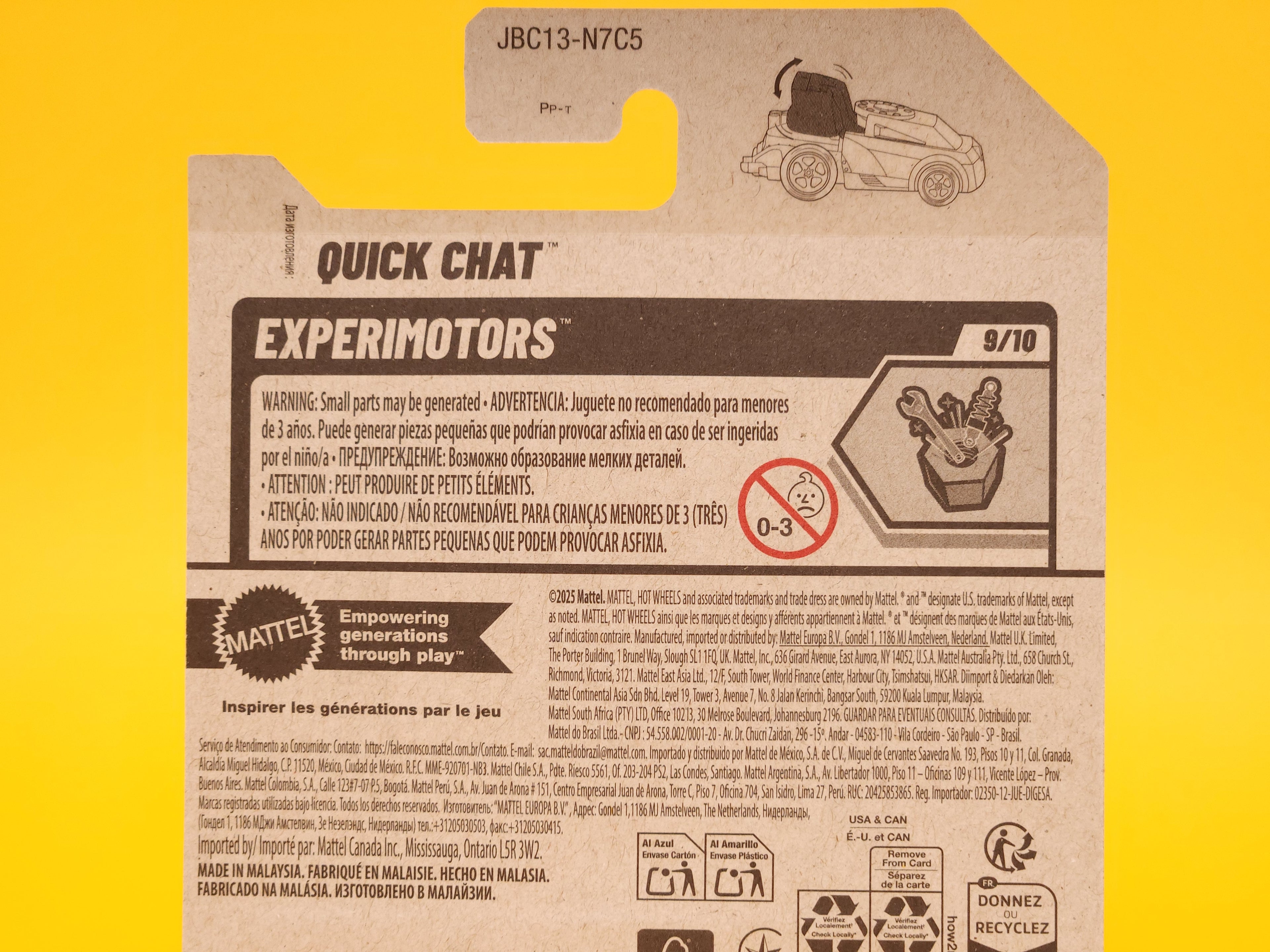 Quick Chat: Silver – 2025 Mattel Hot Wheels Basic 1st Edition