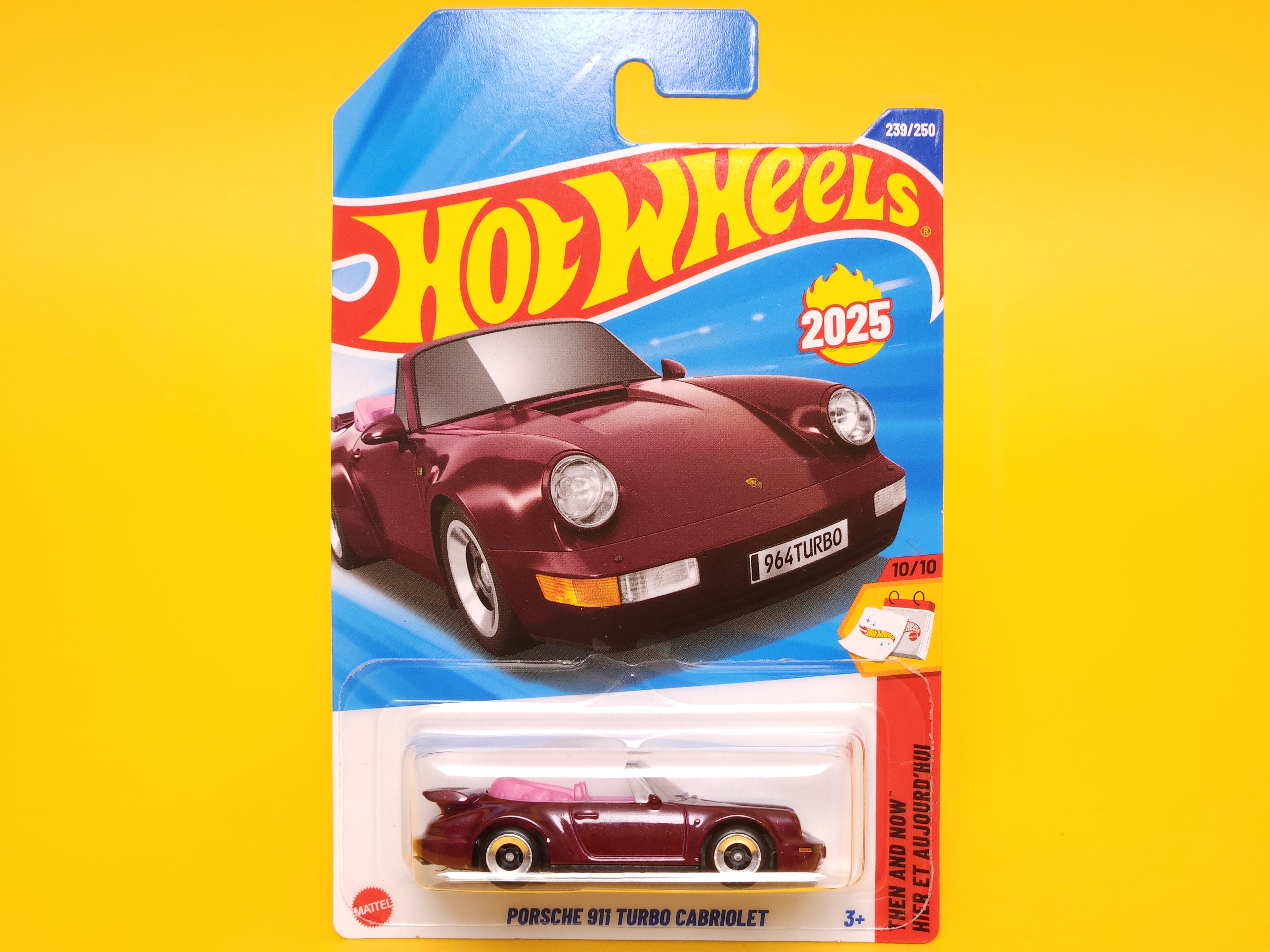 Porsche 911 Turbo Cabriolet: Amethyst Metallic – 2025 Mattel Hot Wheels Basic 1st Edition
