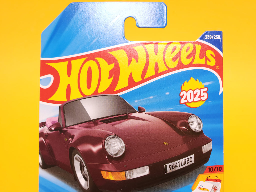 Porsche 911 Turbo Cabriolet: Amethyst Metallic – 2025 Mattel Hot Wheels Basic 1st Edition