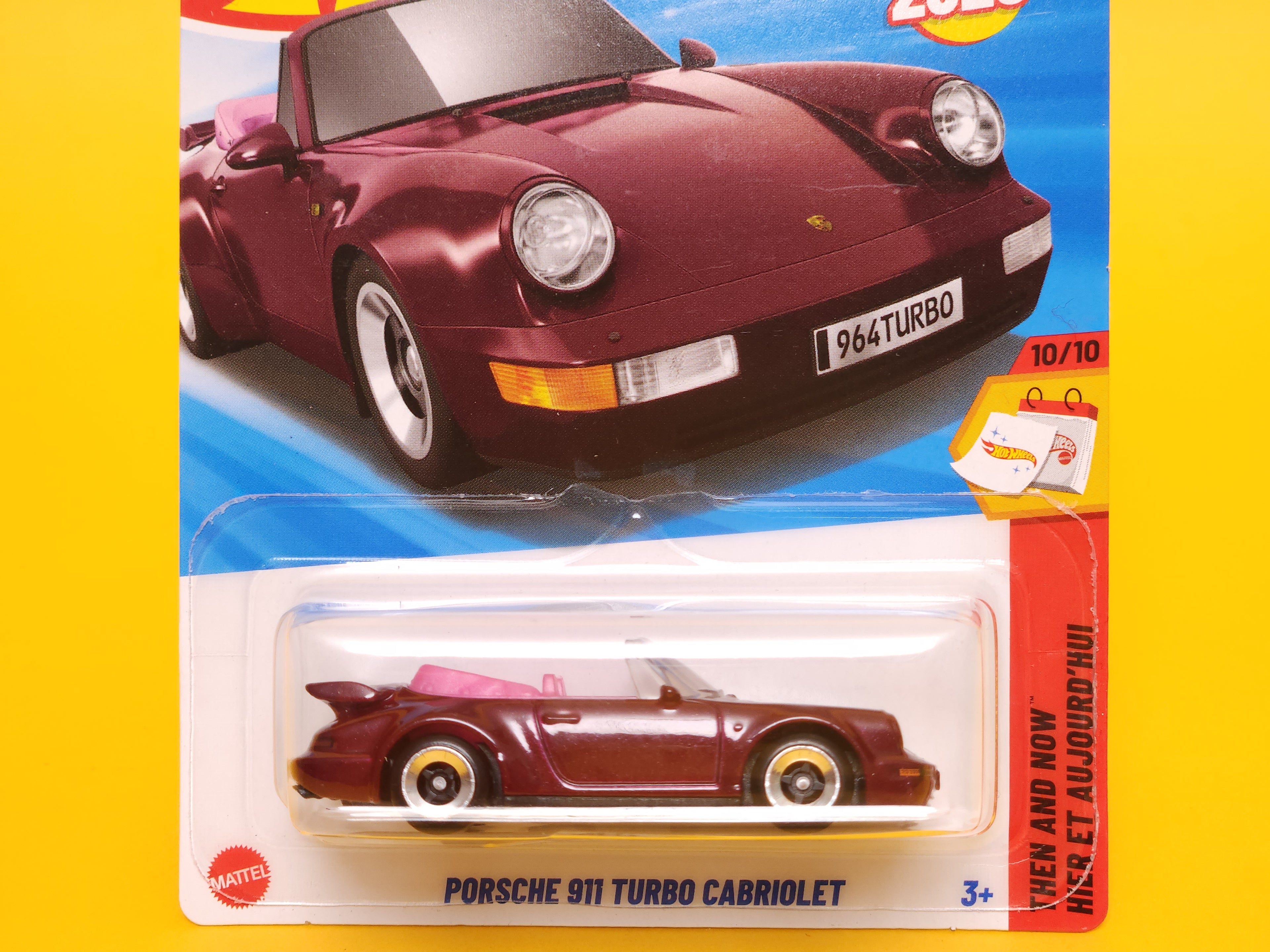 Porsche 911 Turbo Cabriolet: Amethyst Metallic – 2025 Mattel Hot Wheels Basic 1st Edition