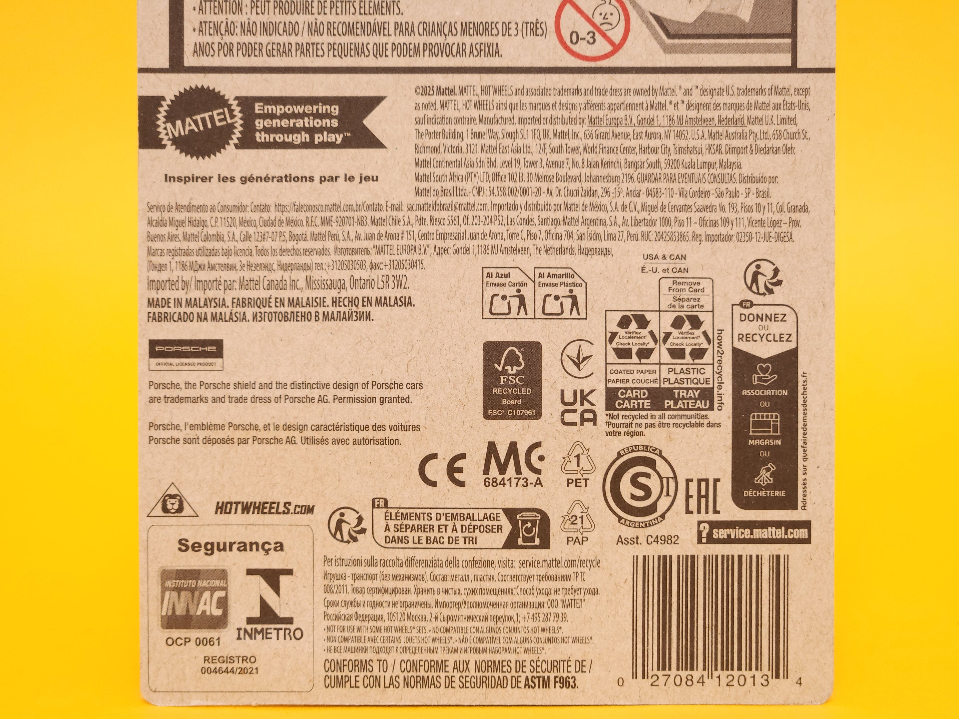 Porsche 911 Turbo Cabriolet: Amethyst Metallic – 2025 Mattel Hot Wheels Basic 1st Edition