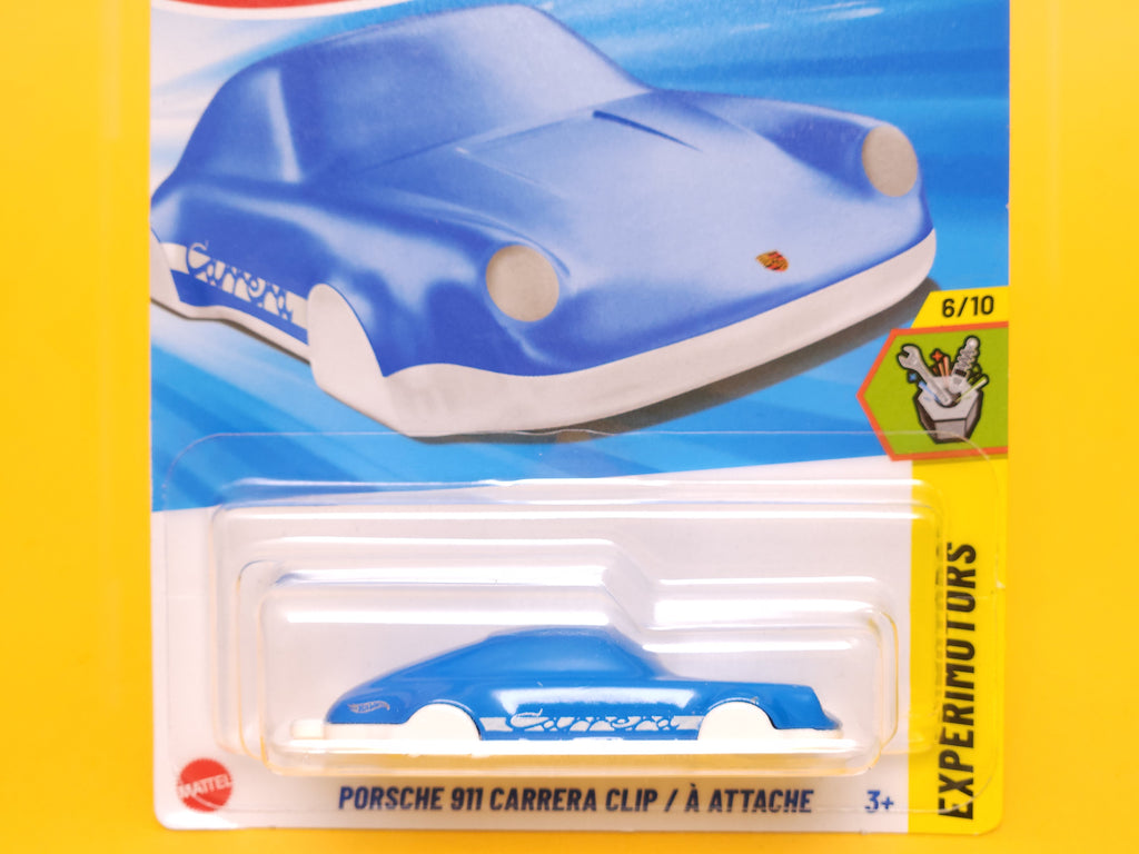 Porsche 911 Carrera Clip: Blue – 2025 Mattel Hot Wheels Basic