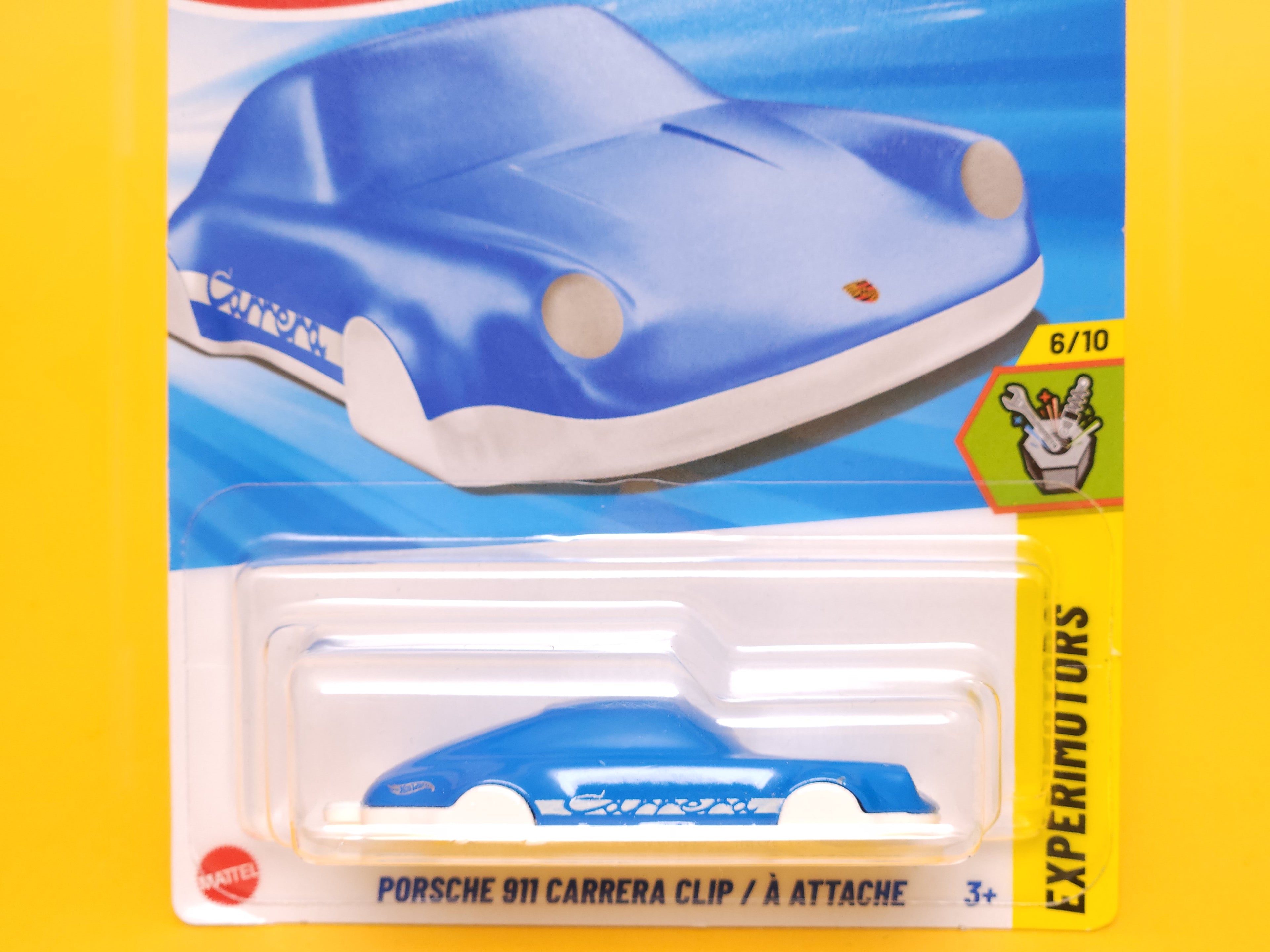Porsche 911 Carrera Clip: Blue – 2025 Mattel Hot Wheels Basic