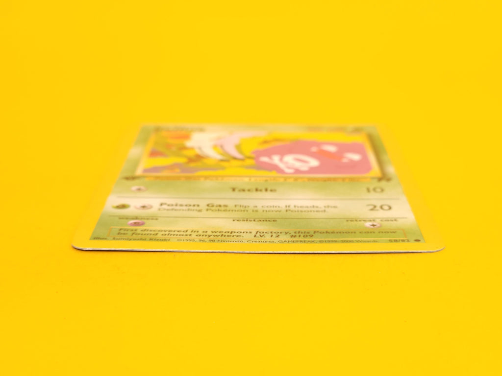 Koffing: 58/82 – 2000 Pokémon Common 1st Edition