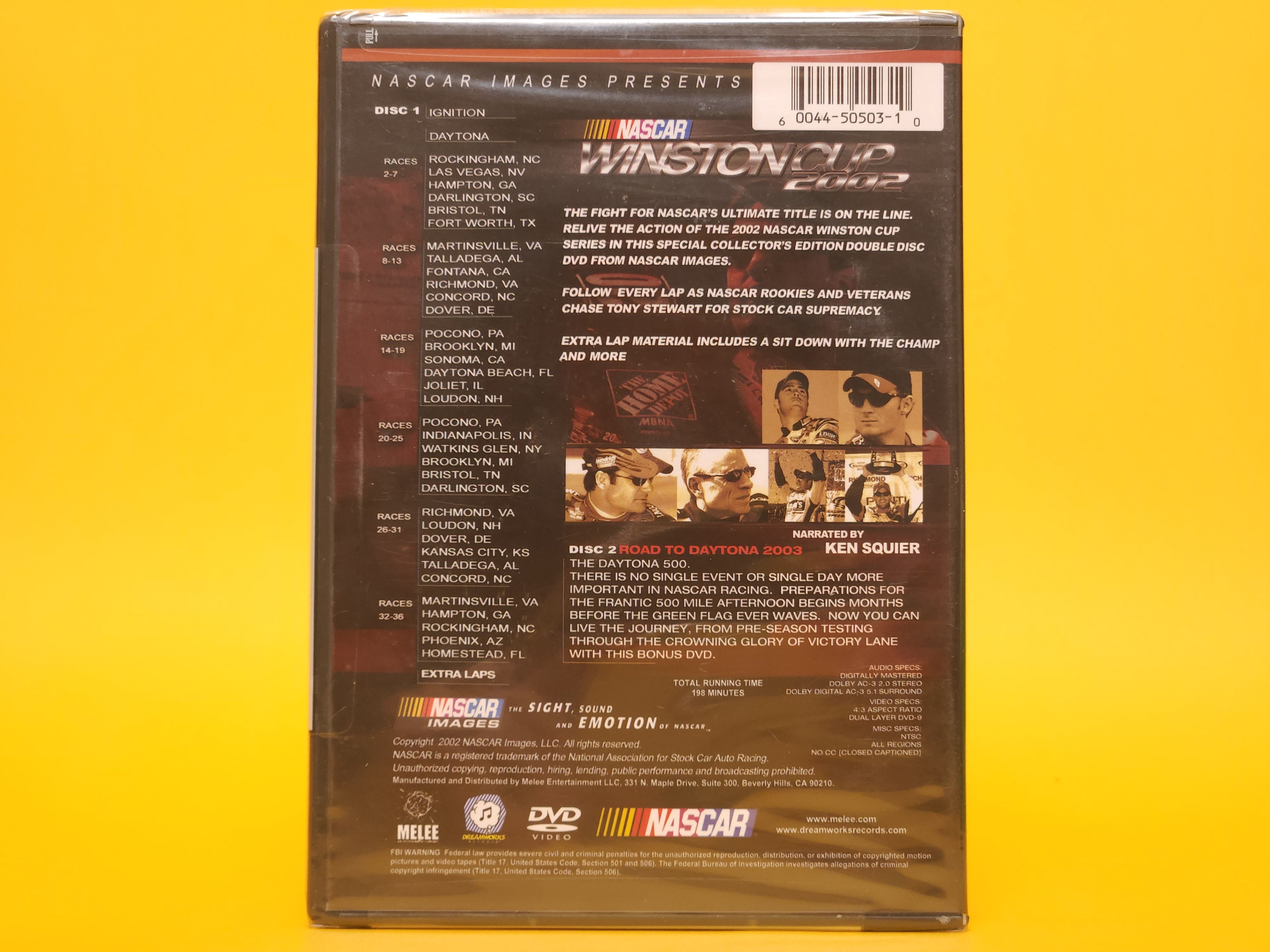 Nascar: Winston Cup 2002 (Limited Collector's Edition) – 2002 DVD
