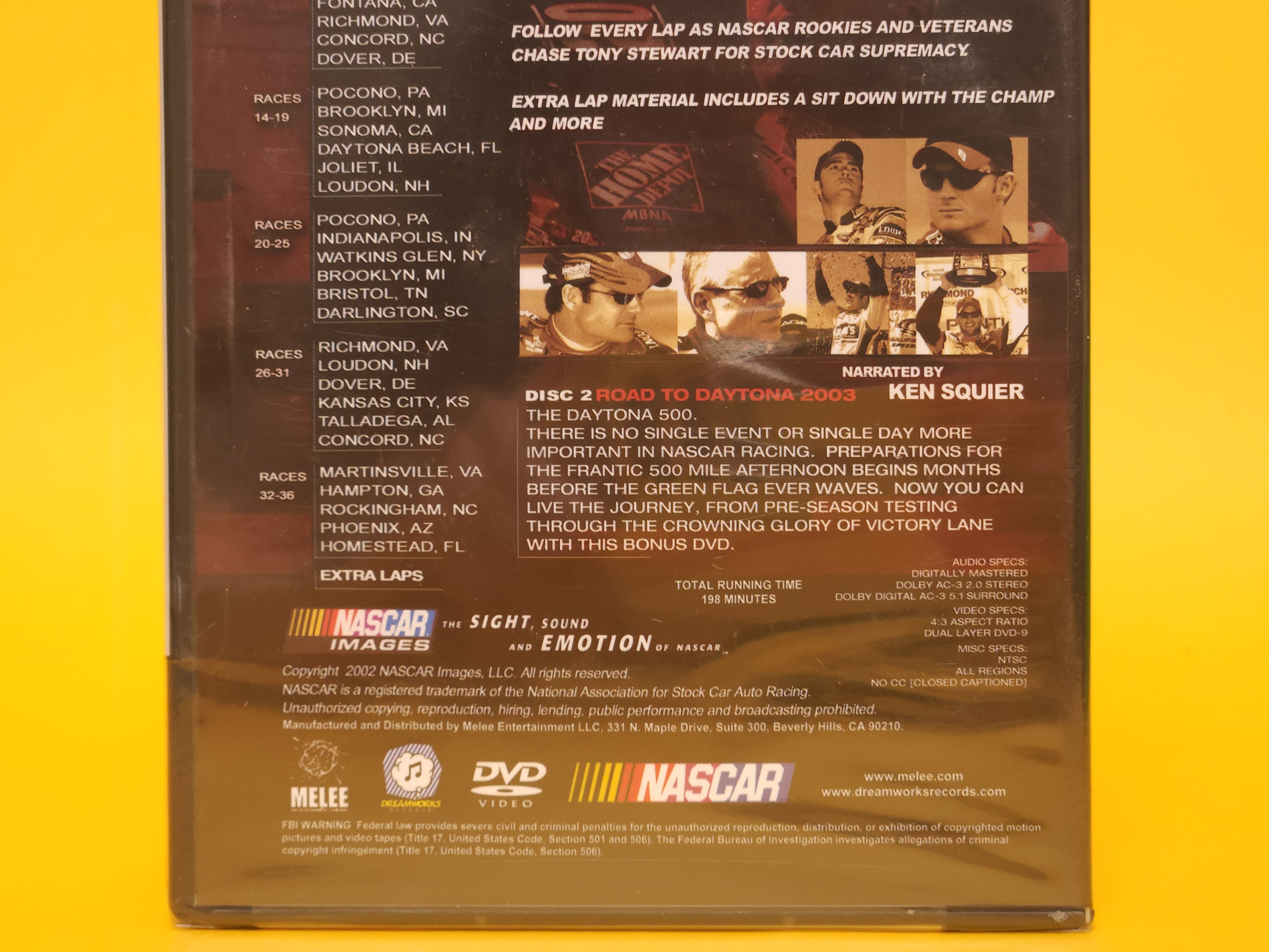 Nascar: Winston Cup 2002 (Limited Collector's Edition) – 2002 DVD