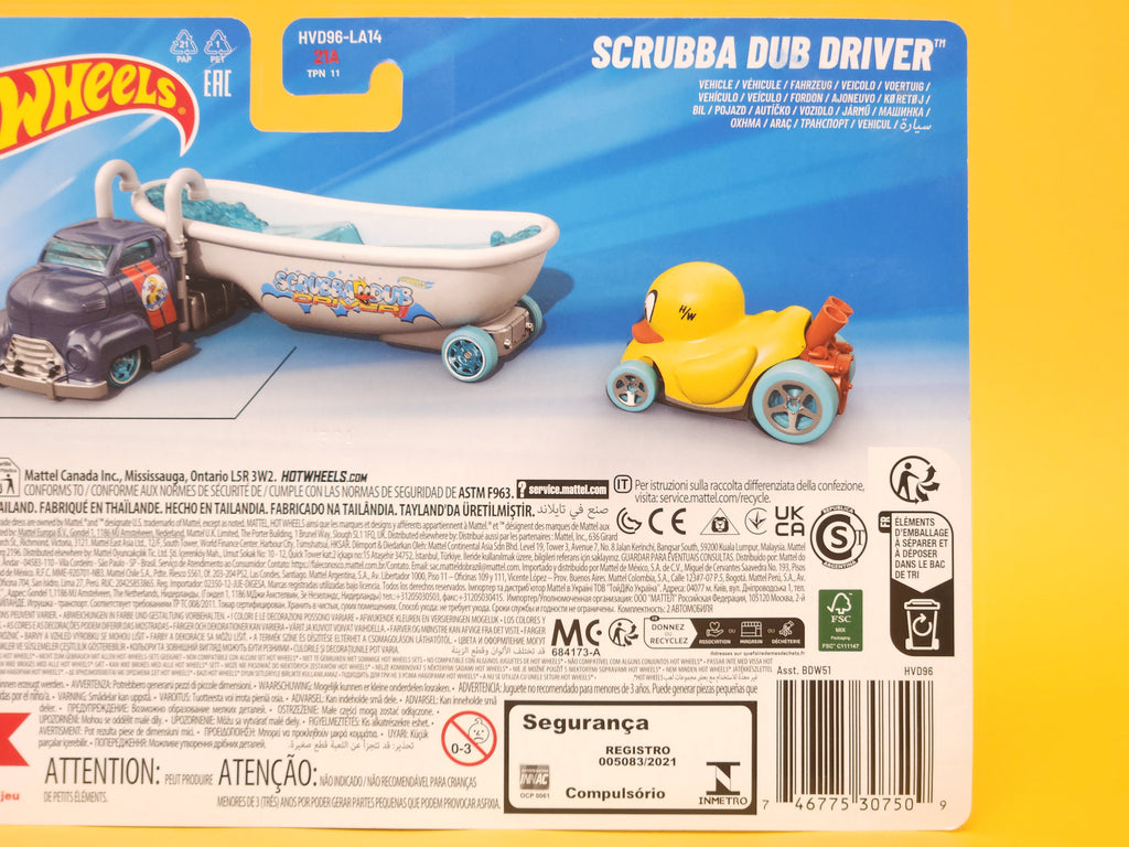 Scrubba Dub Driver – 2025 Mattel Hot Wheels Basic