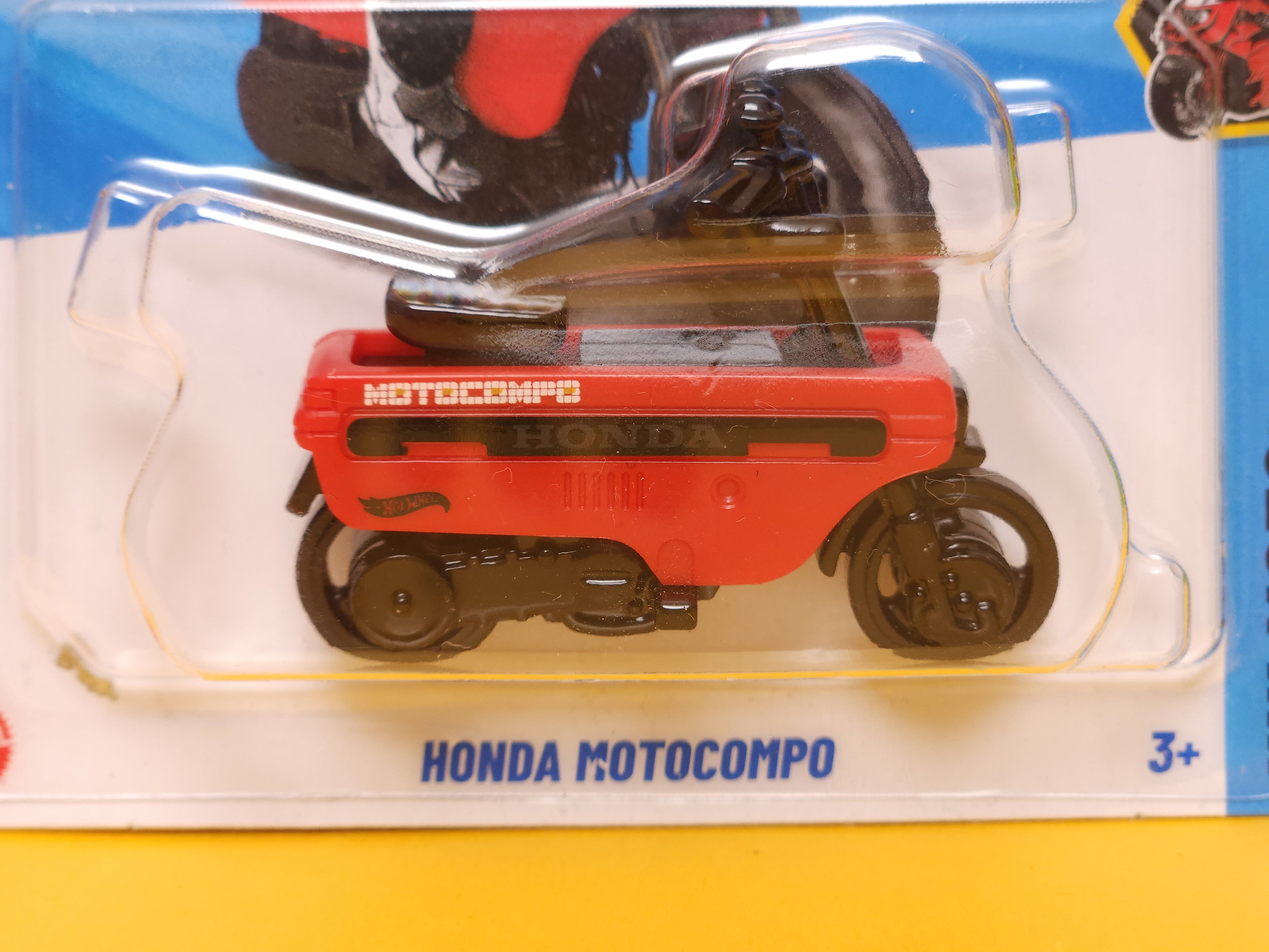 Honda Motocompo: Caribbean Red – 2025 Mattel Hot Wheels Basic 1st Edition