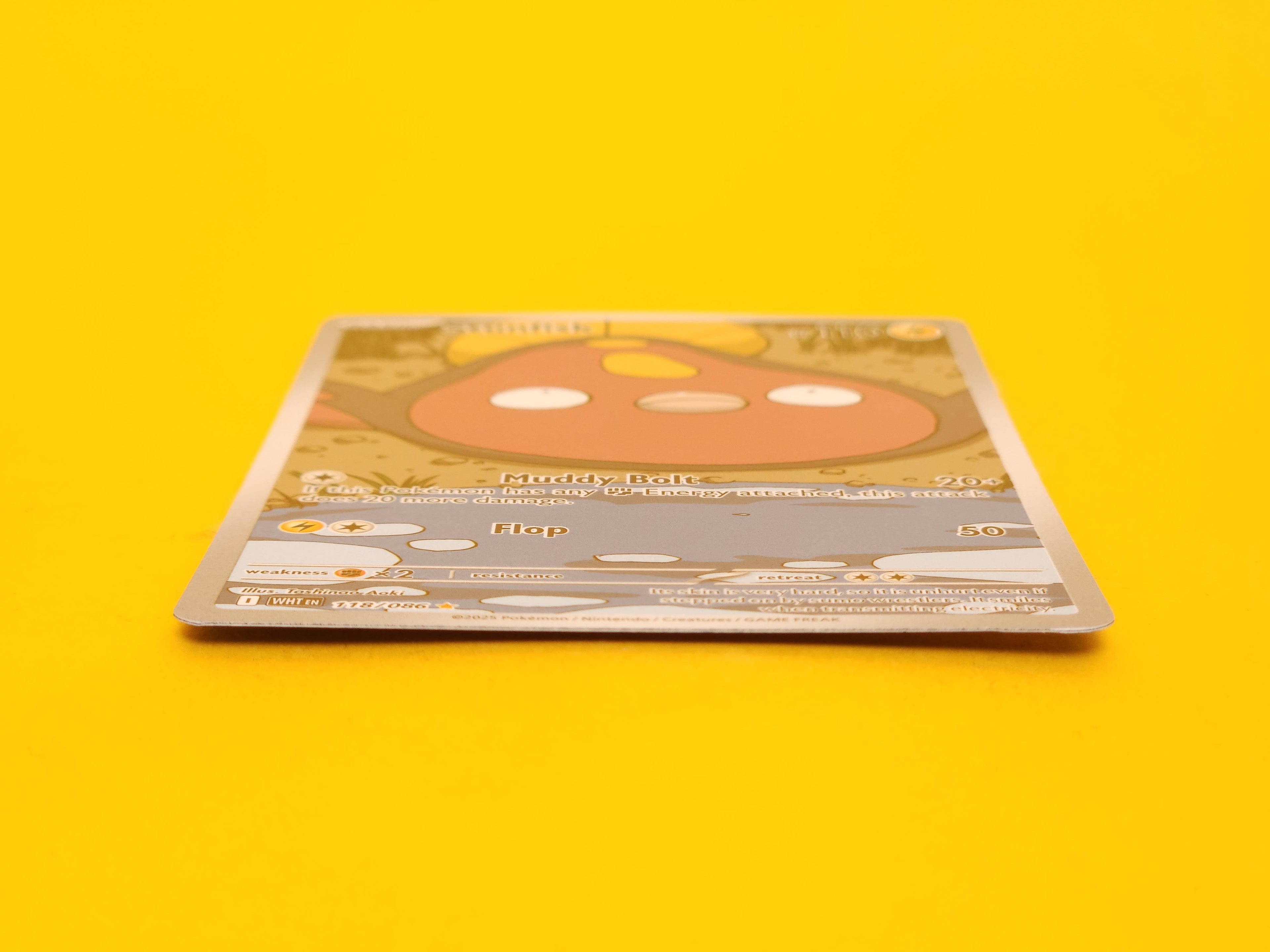 Stunfisk: 118/086 – 2025 Pokémon Illustration Rare Holofoil