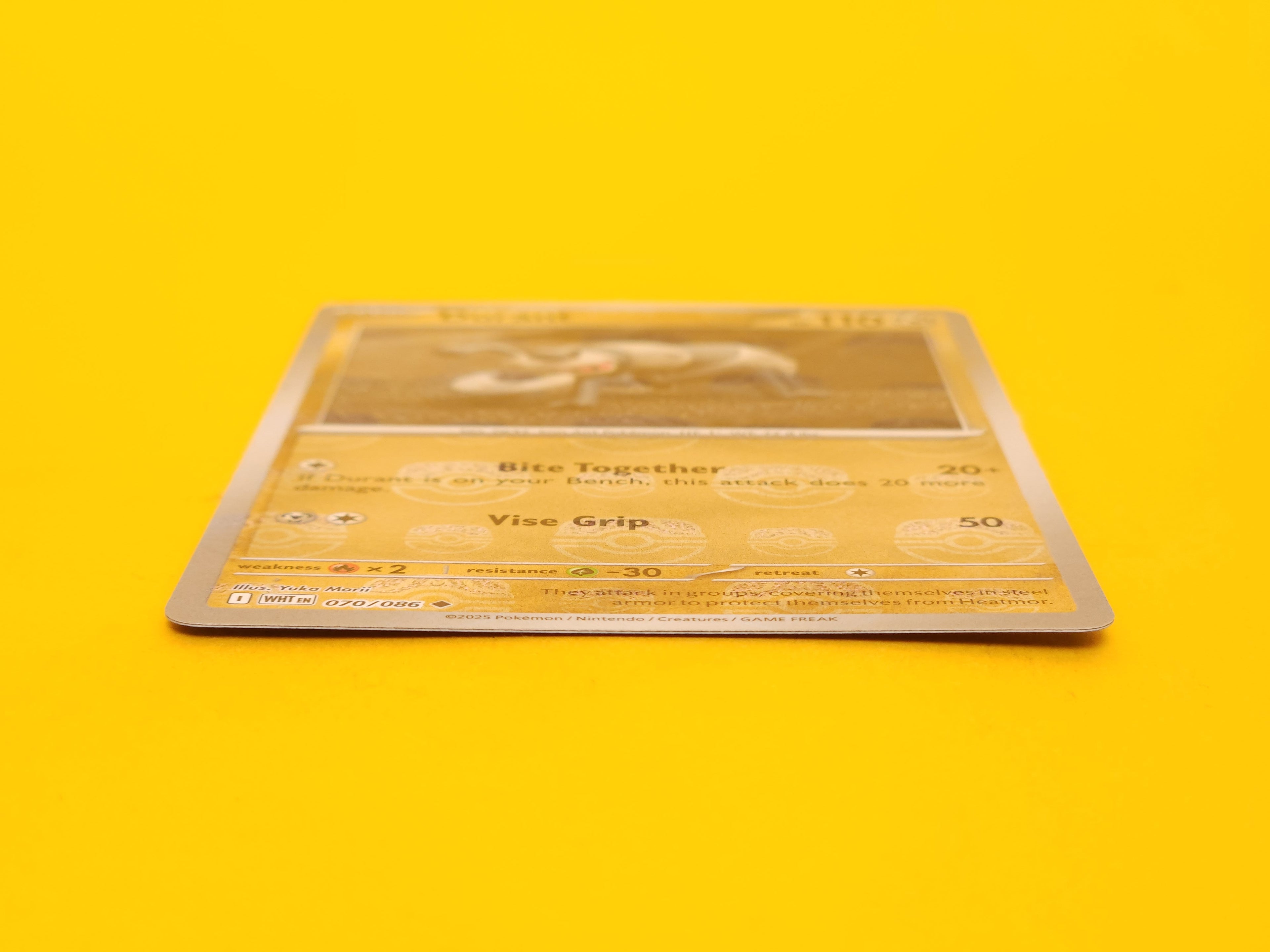 Durant (Master Ball): 070/086 – 2025 Pokémon Uncommon Holofoil