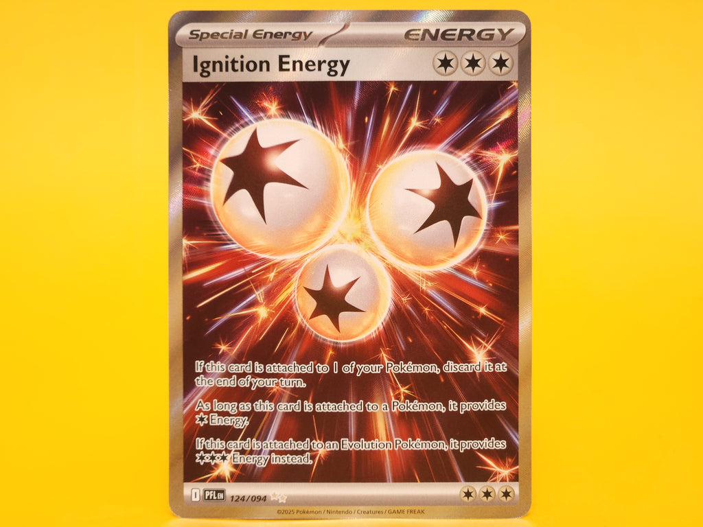 Ignition Energy: 124/094 – 2025 Pokémon Ultra Rare Holofoil