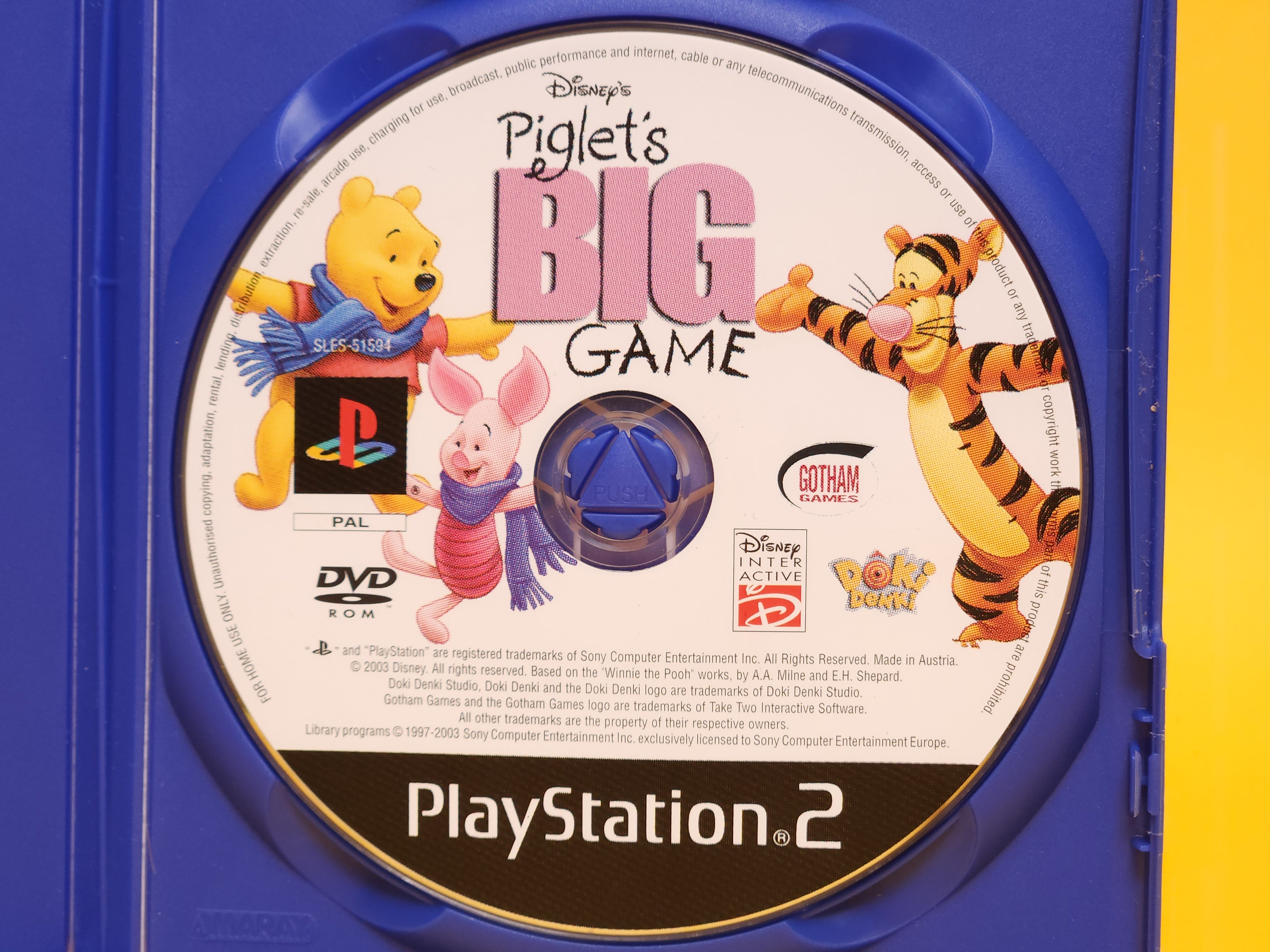 Piglet's Big Game – 2003 PlayStation 2