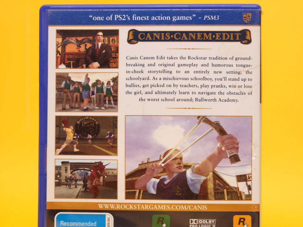 Canis Canem Edit (Bully) – 2006 PlayStation 2