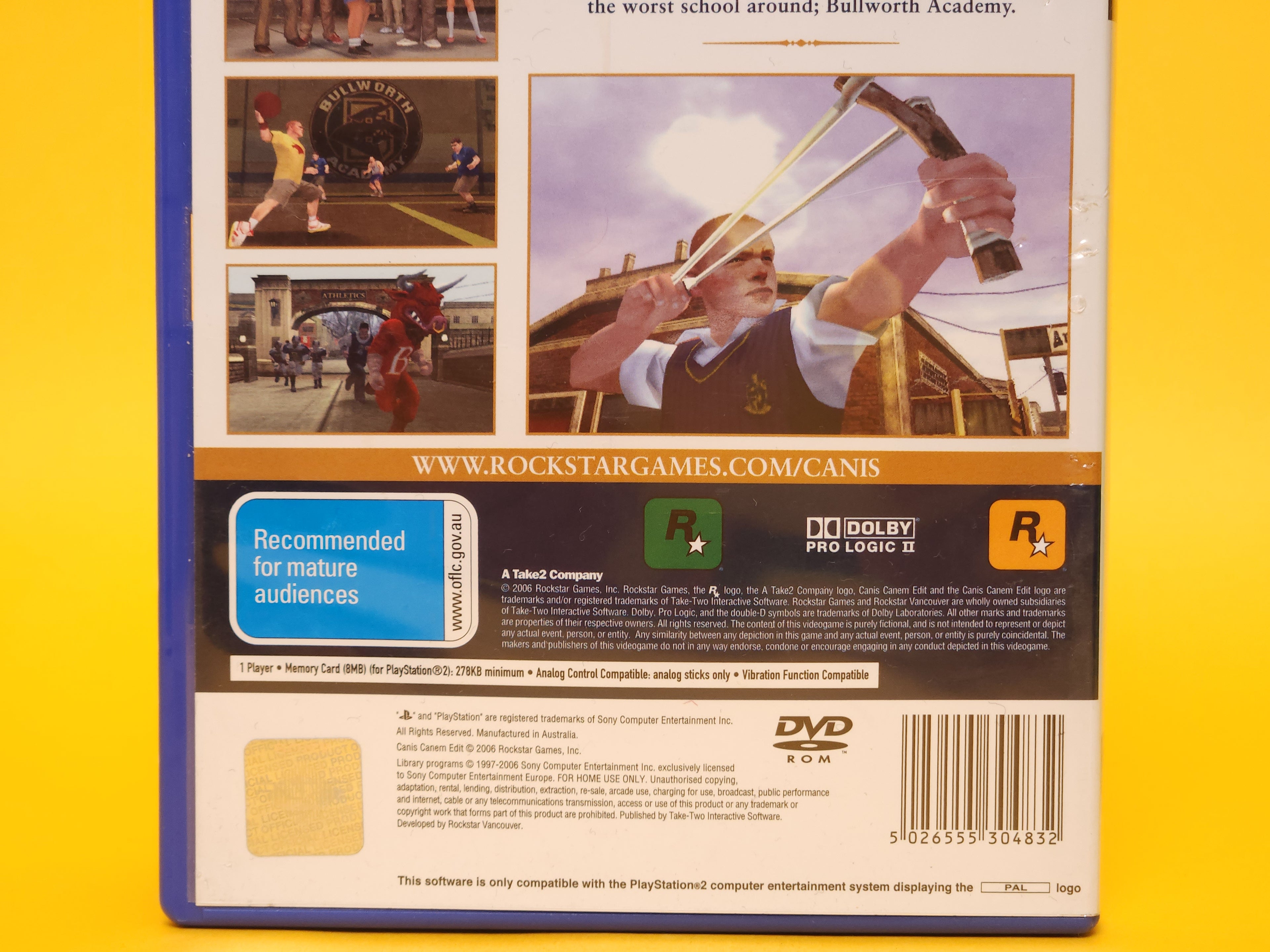 Canis Canem Edit (Bully) – 2006 PlayStation 2