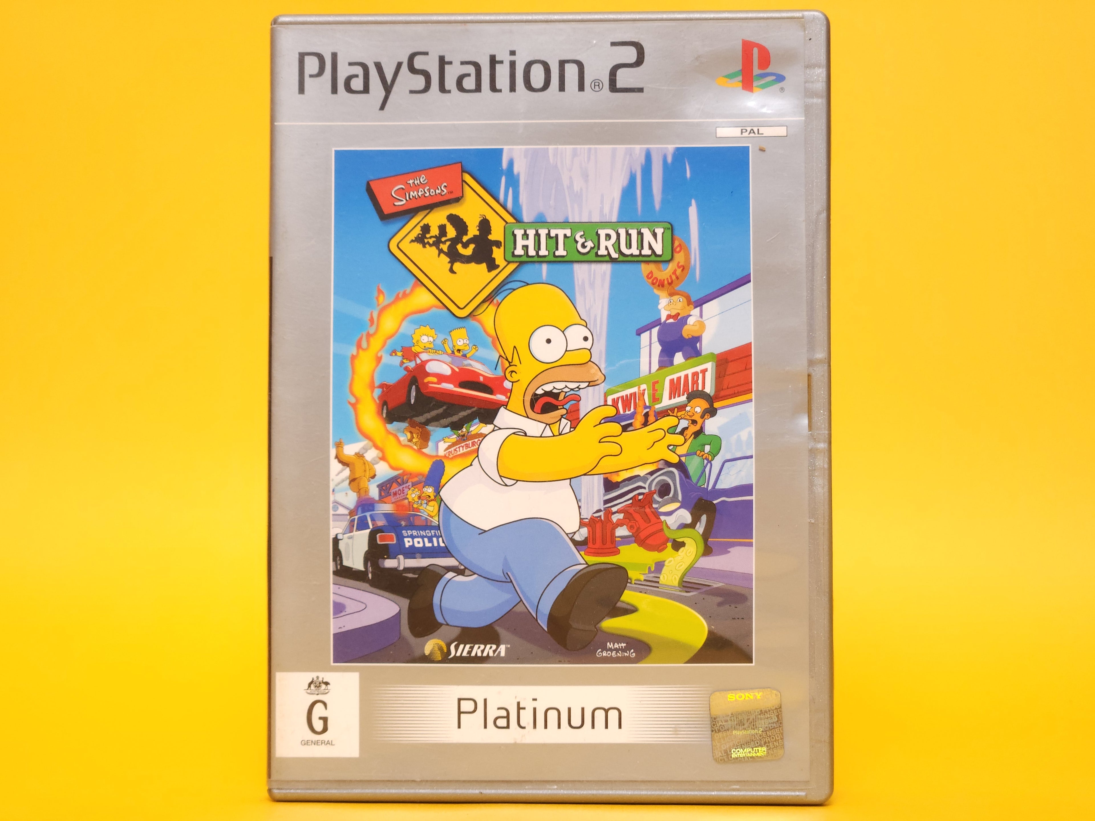 The Simpsons: Hit & Run – 2003 PlayStation 2 Platinum
