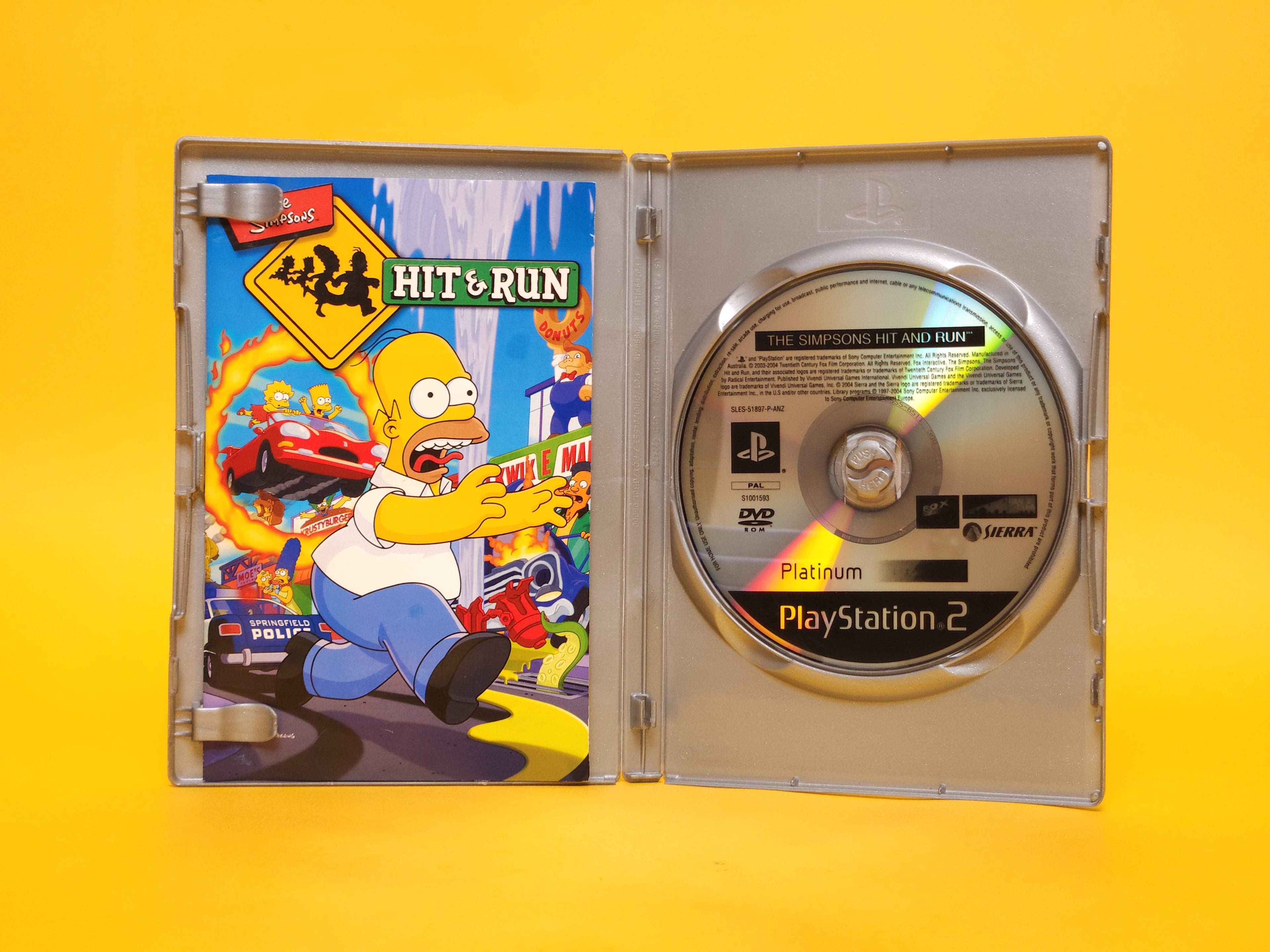 The Simpsons: Hit & Run – 2003 PlayStation 2 Platinum