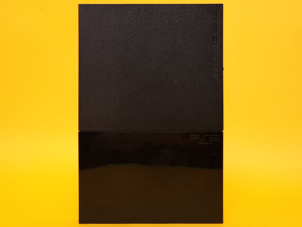 Black PlayStation 2 Slimline Console + Controller & Cables