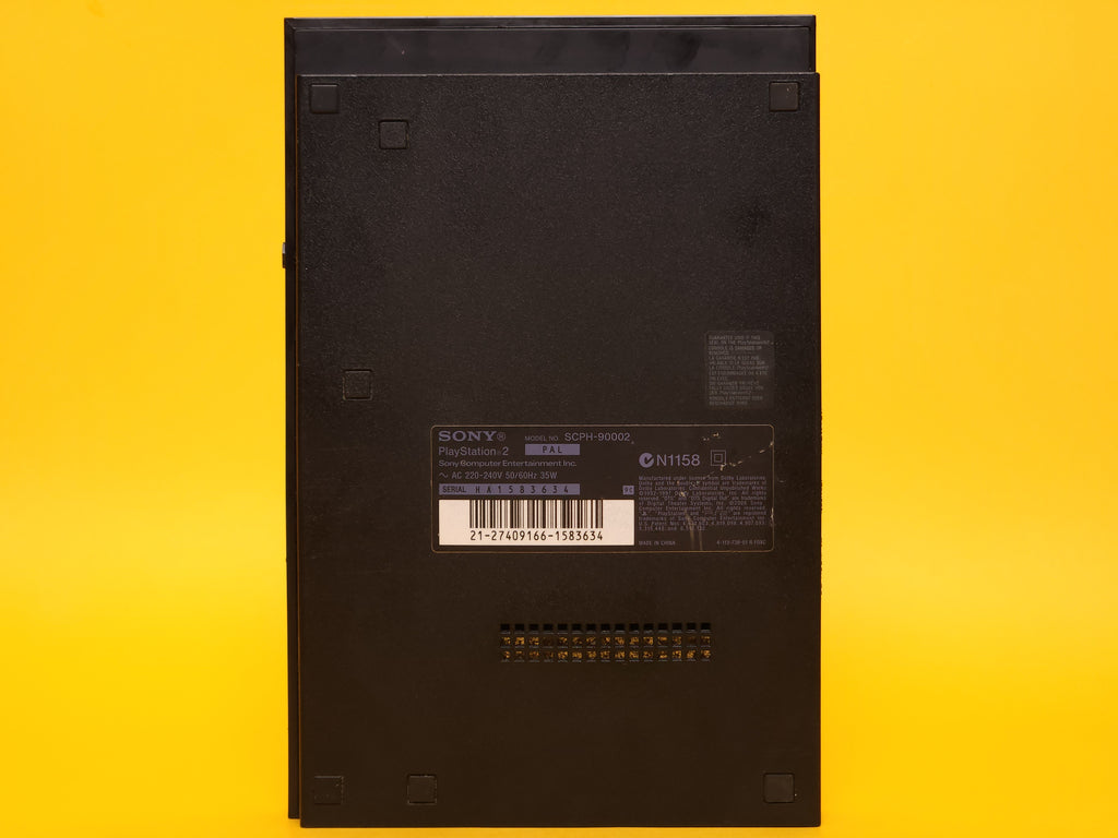 Black PlayStation 2 Slimline Console + Controller & Cables